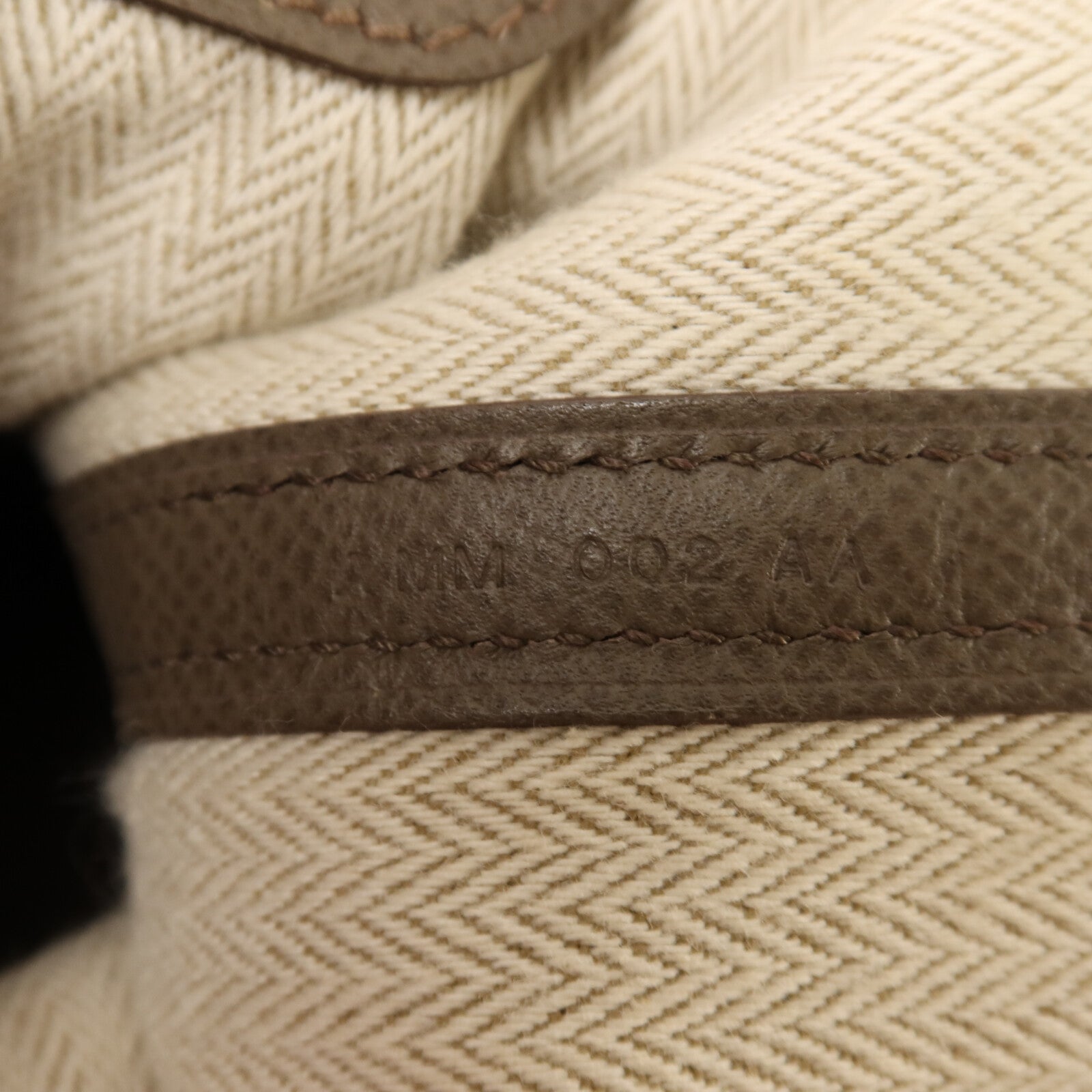 HERMES Epsom皮革Garden Party TPM銀扣手挽袋Etain