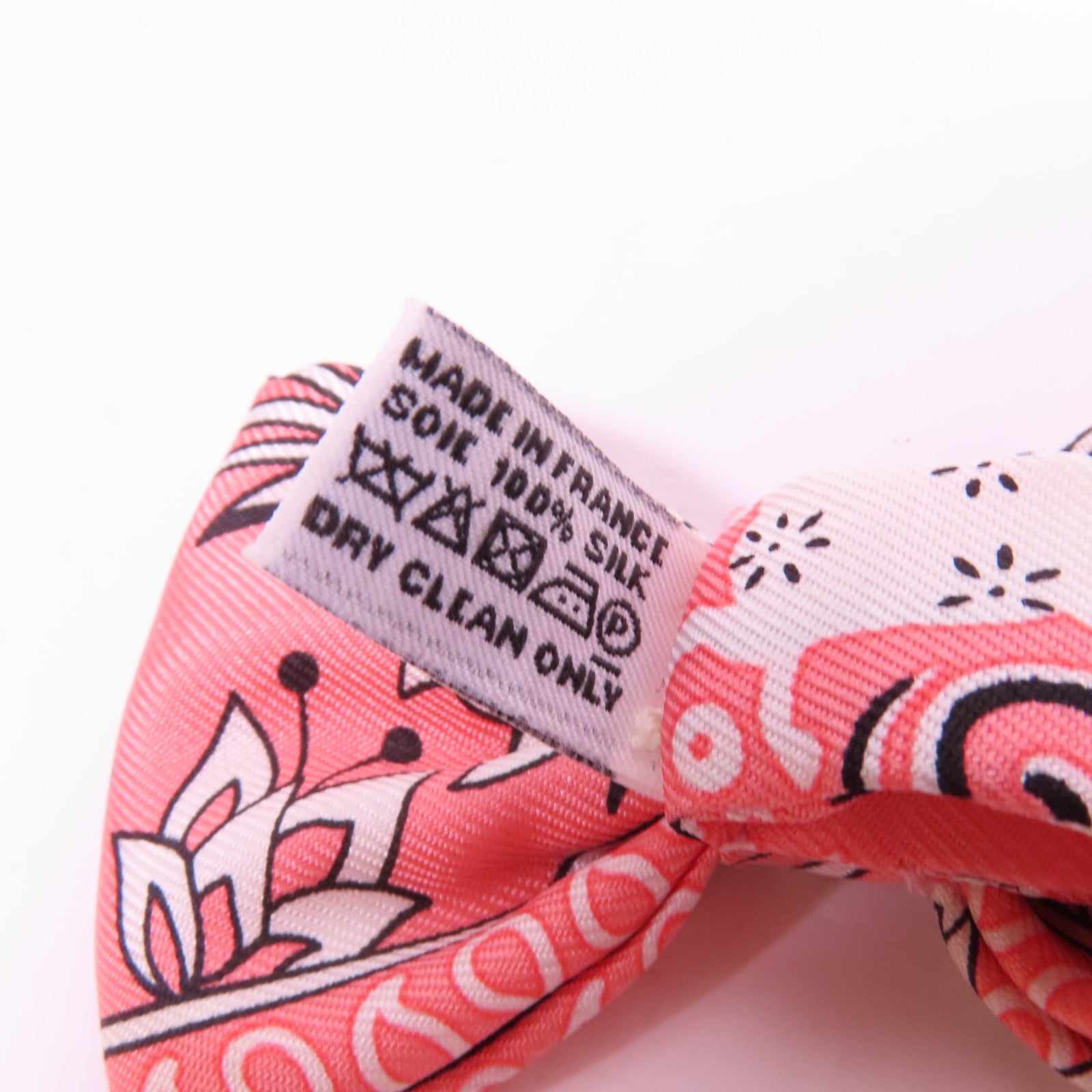 HERMES 絲質Bowtie領結