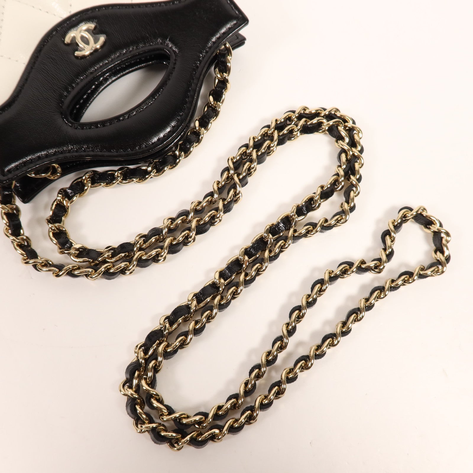 CHANEL 牛皮皮革Chanel 31 Micro金扣手挽肩背兩用袋