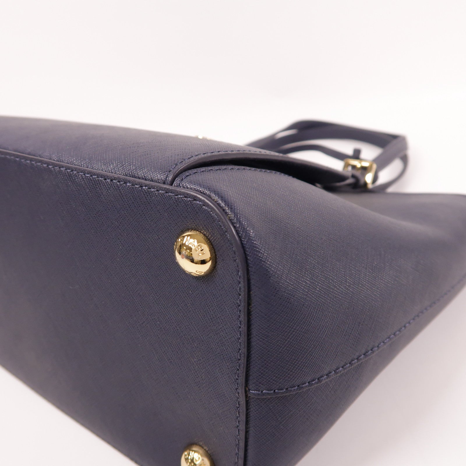 Michael Kors 皮革Tote Bag金扣肩背袋