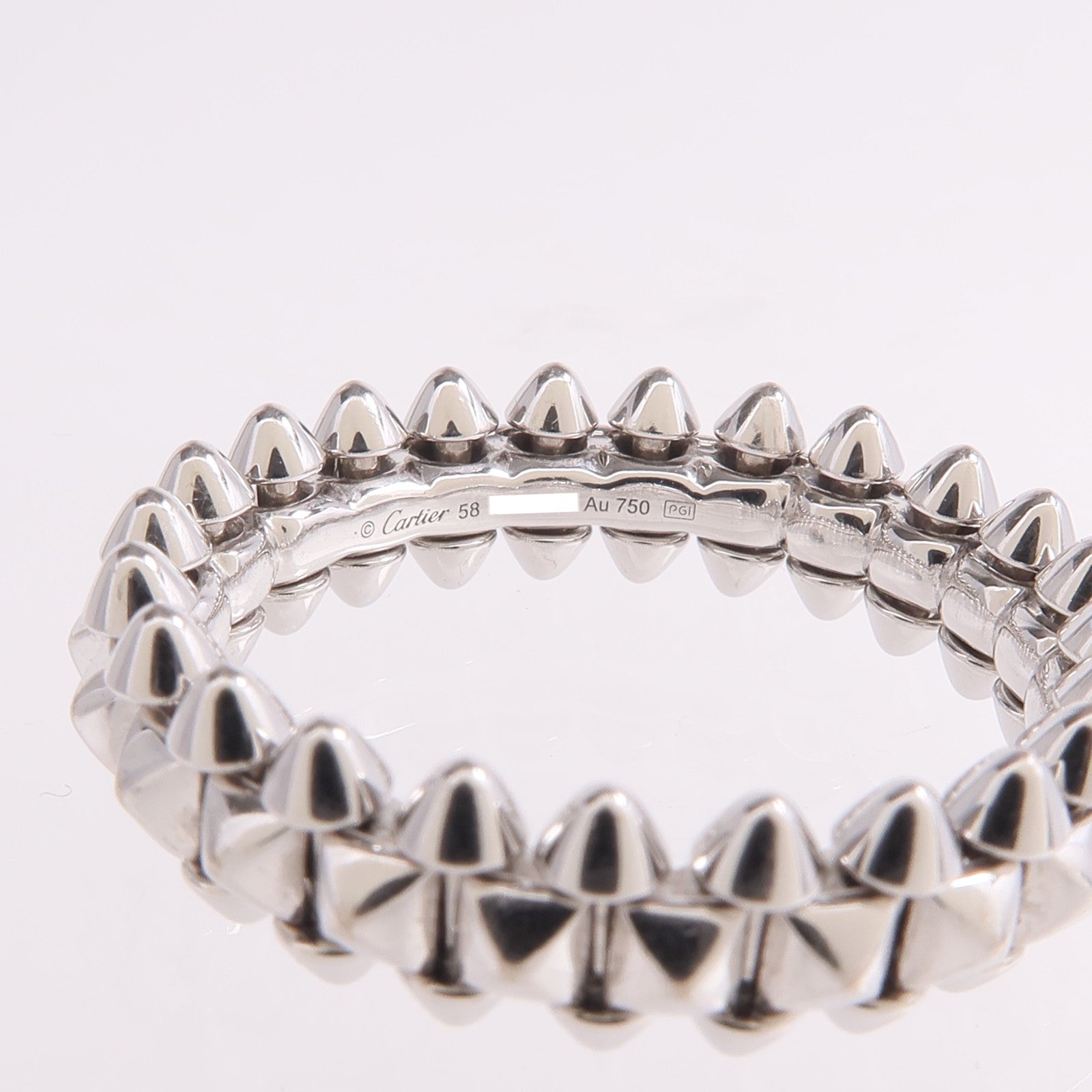 CARTIER 18K白金Clash De Cartier Ring戒指