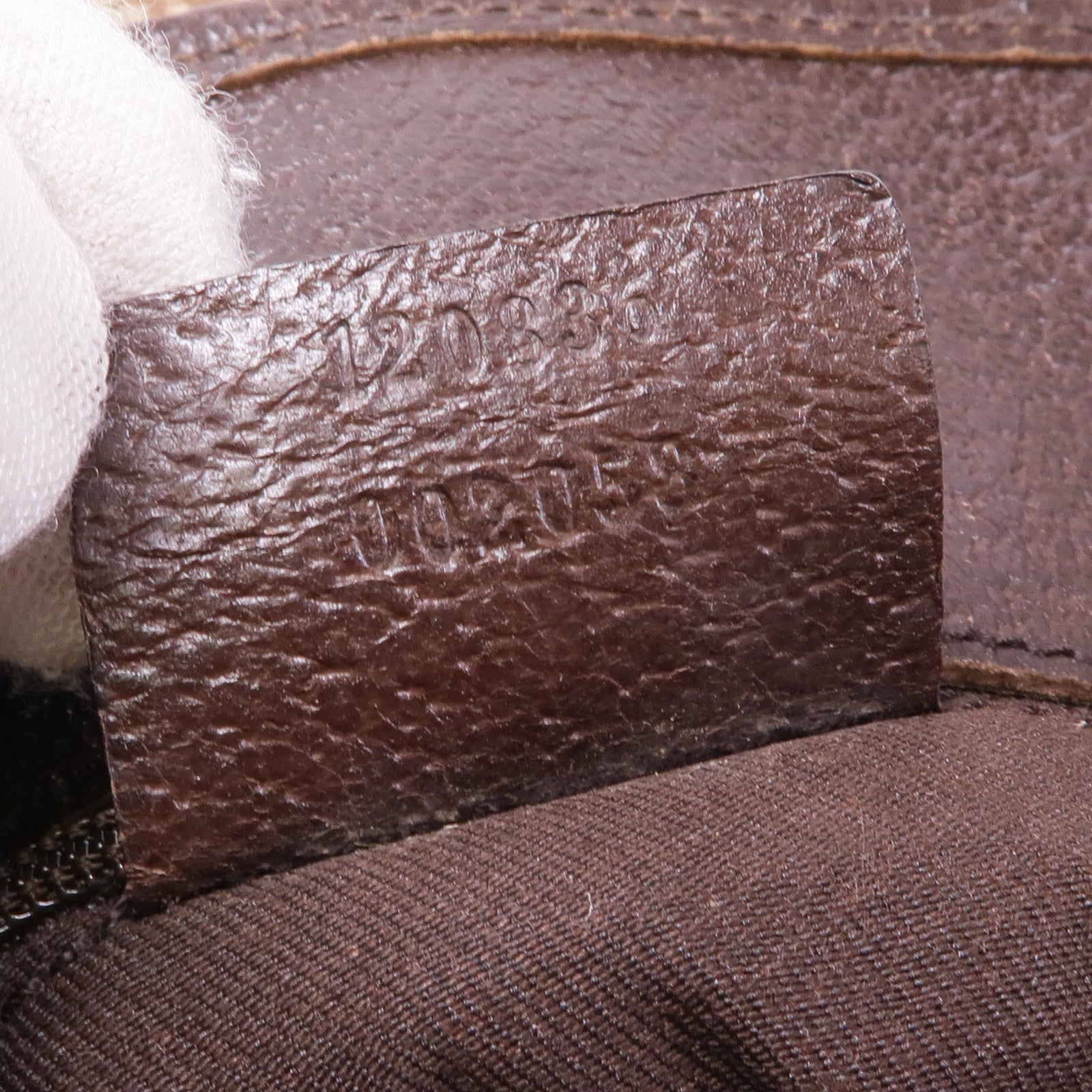 GUCCI 帆布Shoulder Tote銀扣肩背袋/手挽袋