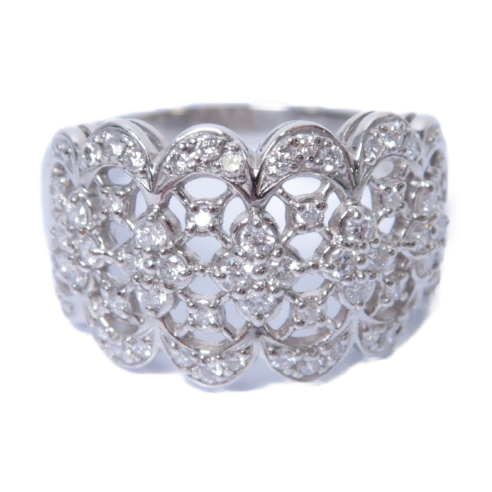 JEWELRY **【激減優惠】PT900鉑金Diamond Ring 0.50ct鑽石戒指US#6.75