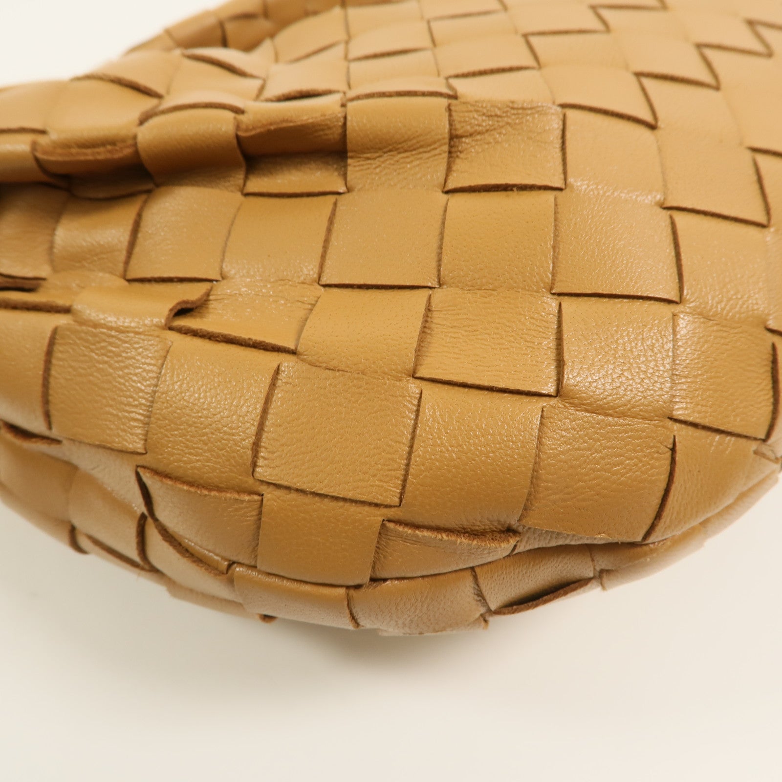 BOTTEGA VENETA 羊皮皮革Mini Jodie手挽袋