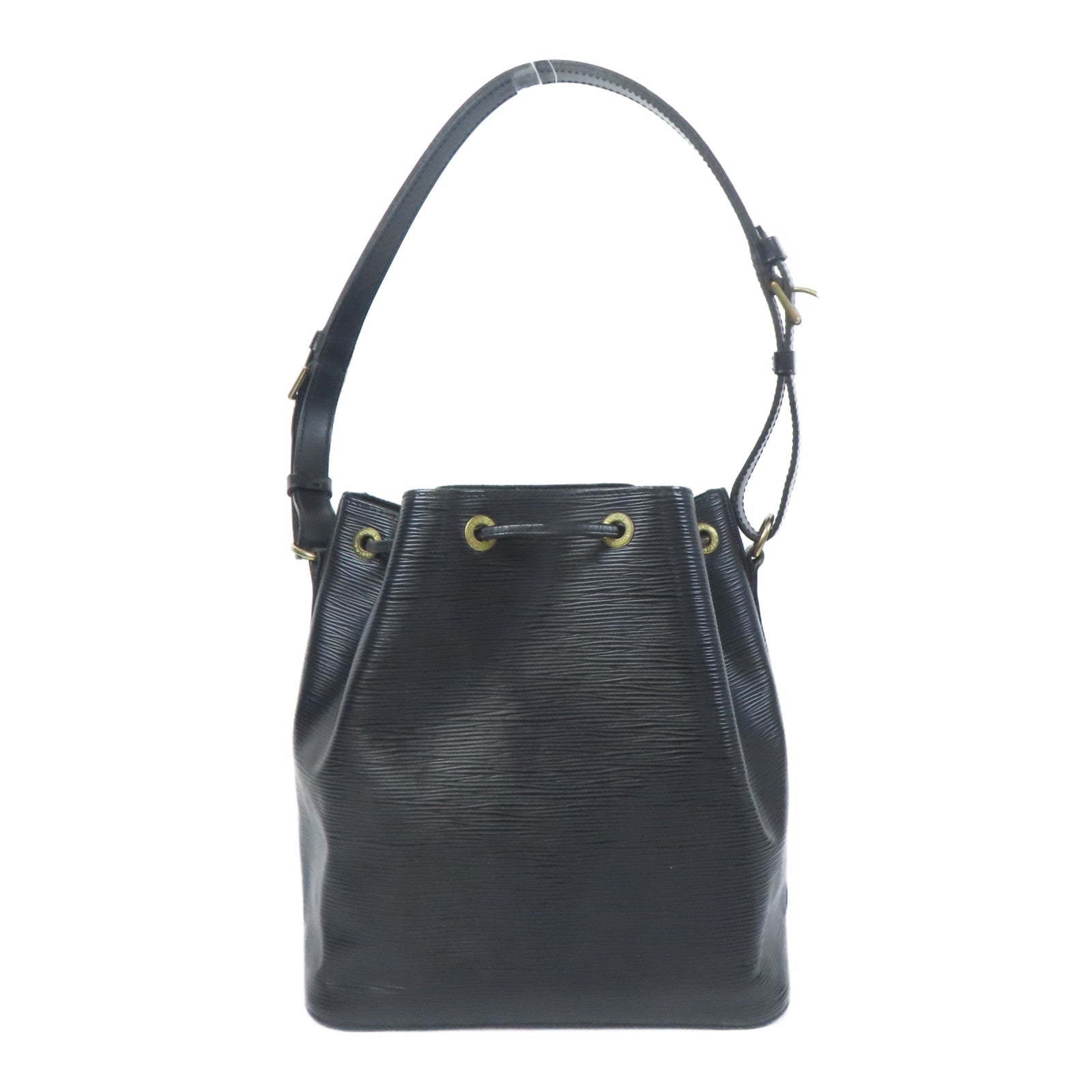 LOUIS VUITTON Epi Noe金扣肩背袋黑色