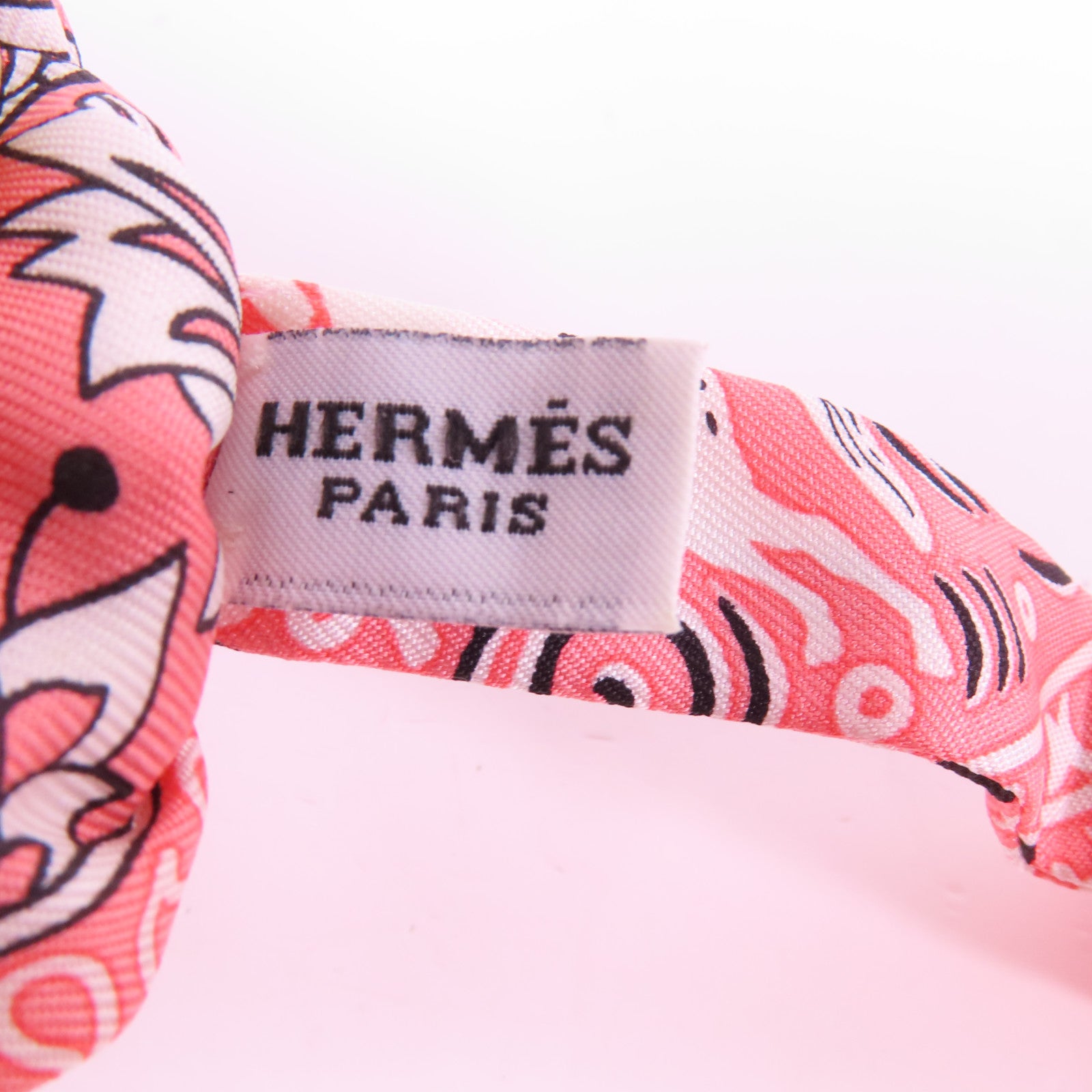 HERMES 絲質Bowtie領結