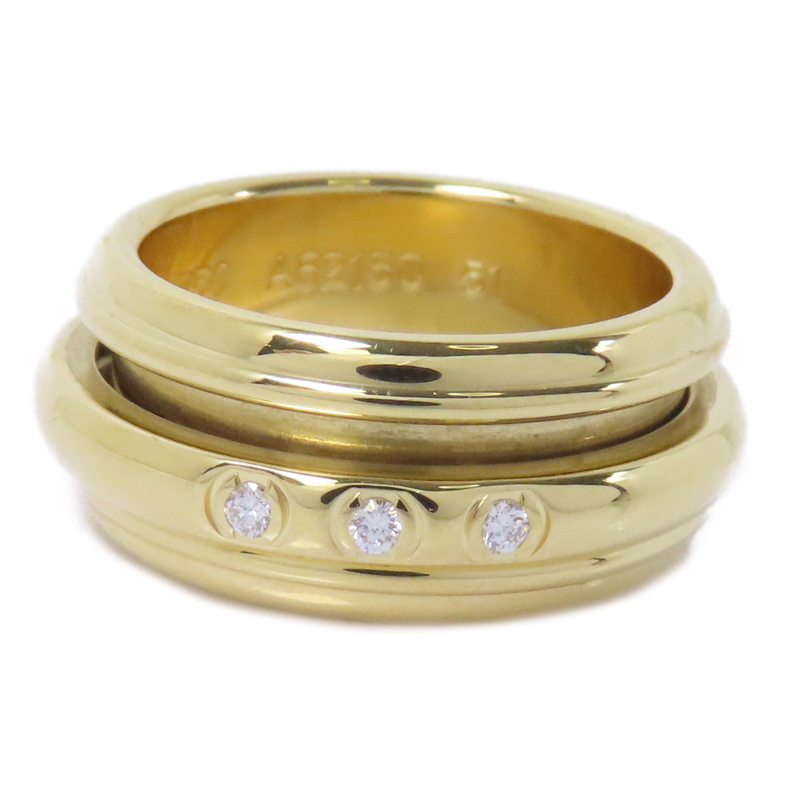 PIAGET 18K黃金Ring戒指Piaget#51/US#5.75