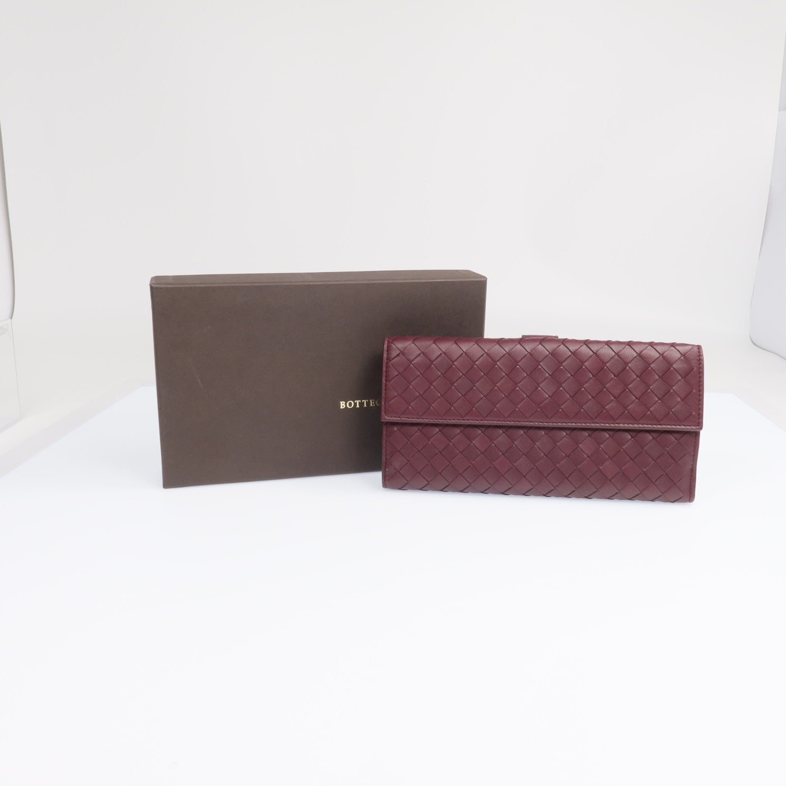 BOTTEGA VENETA 羊皮皮革Long Wallet長錢包
