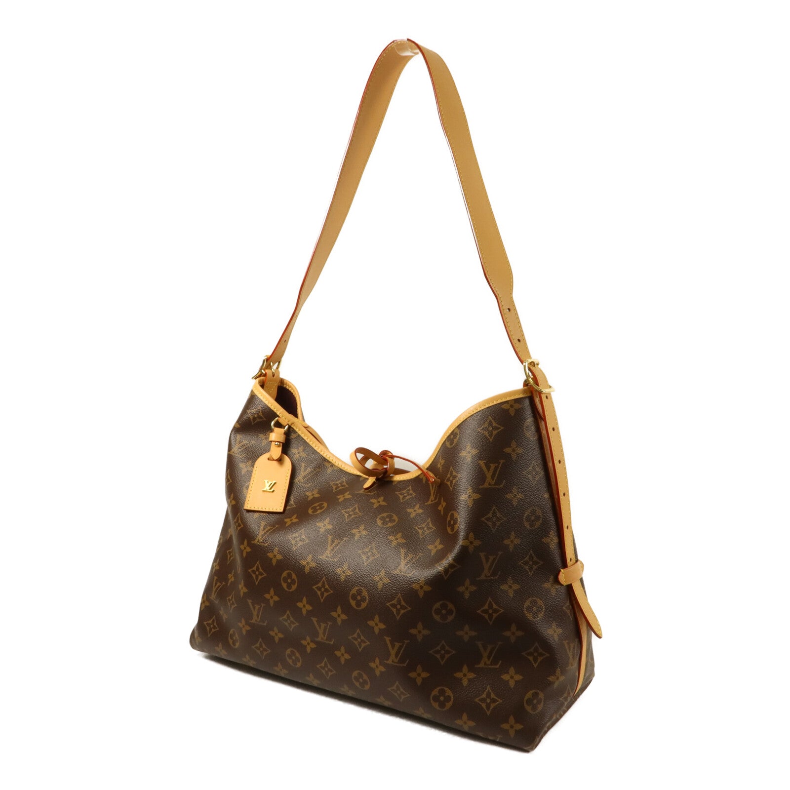 LOUIS VUITTON Monogram Carry All MM肩背袋