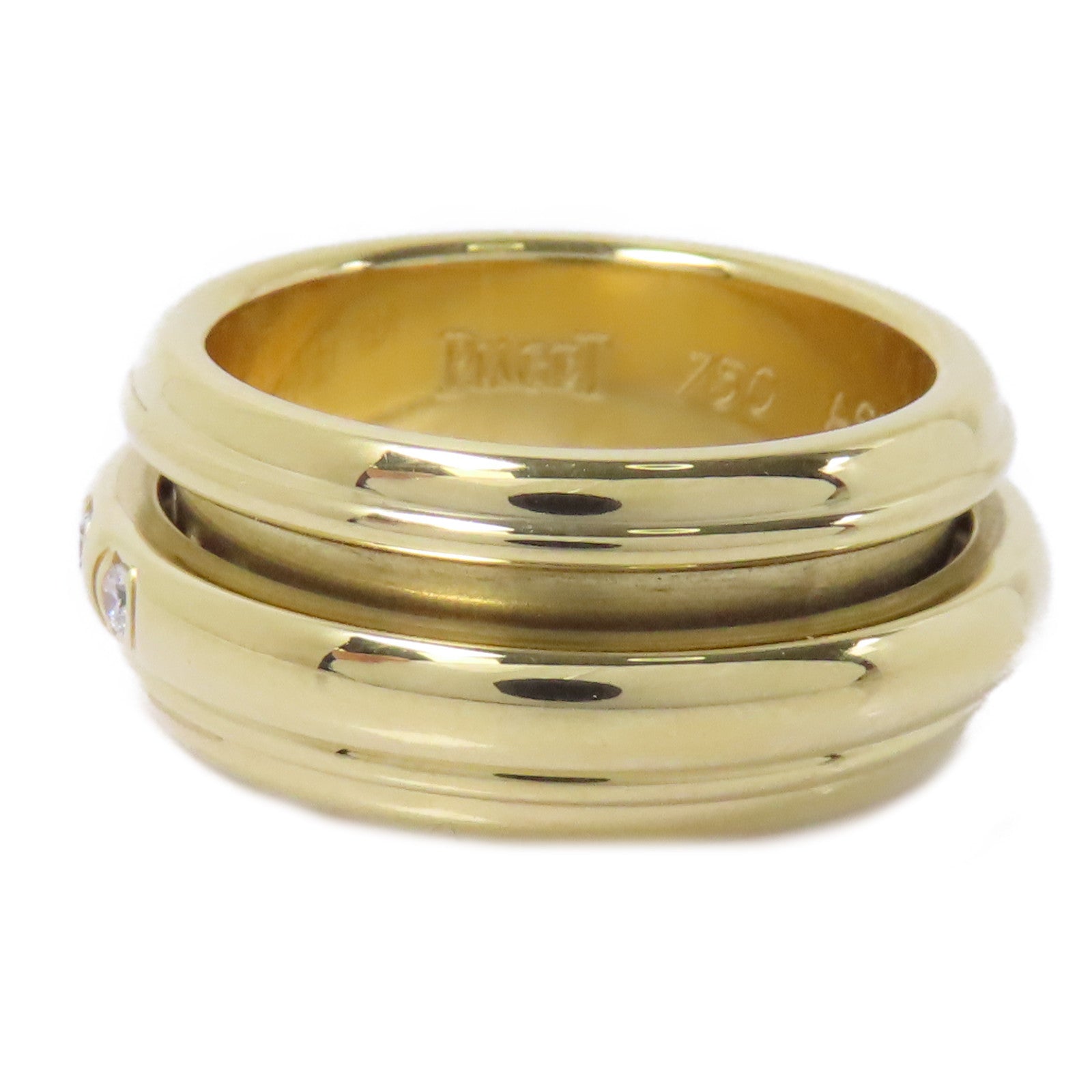 PIAGET 18K黃金Ring戒指Piaget#51/US#5.75