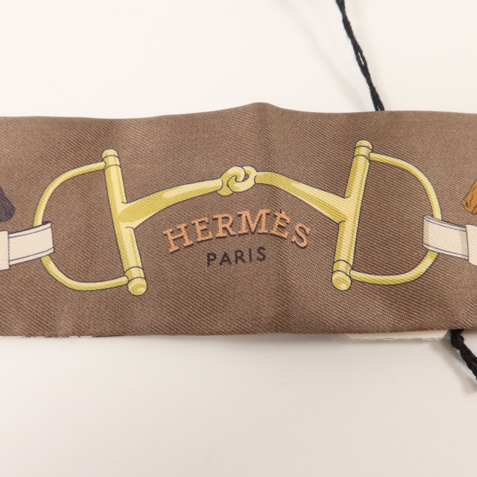 HERMES 絲質Twilly絲巾