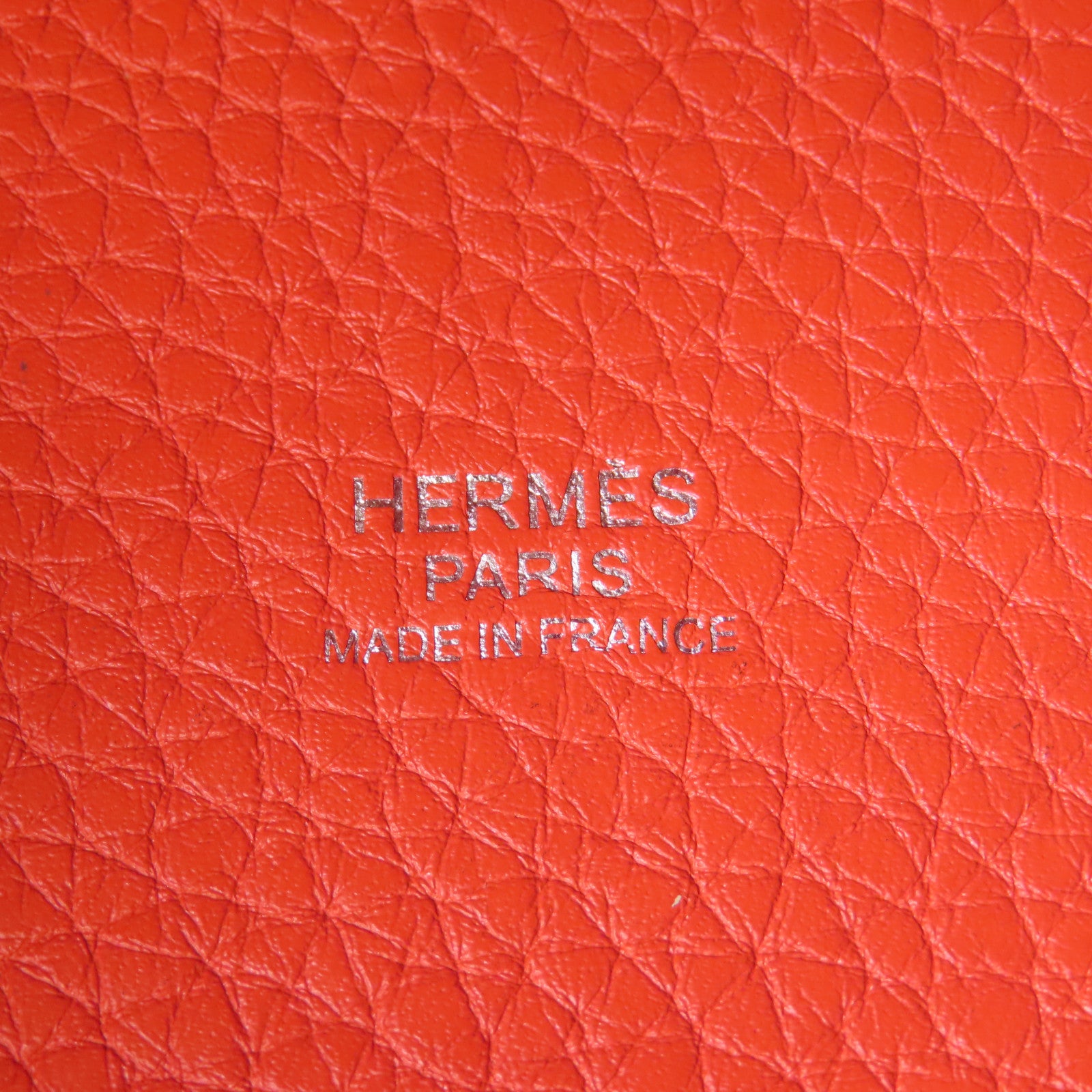 HERMES Clemence皮革Picotin MM銀扣手挽袋Bougainvillier
