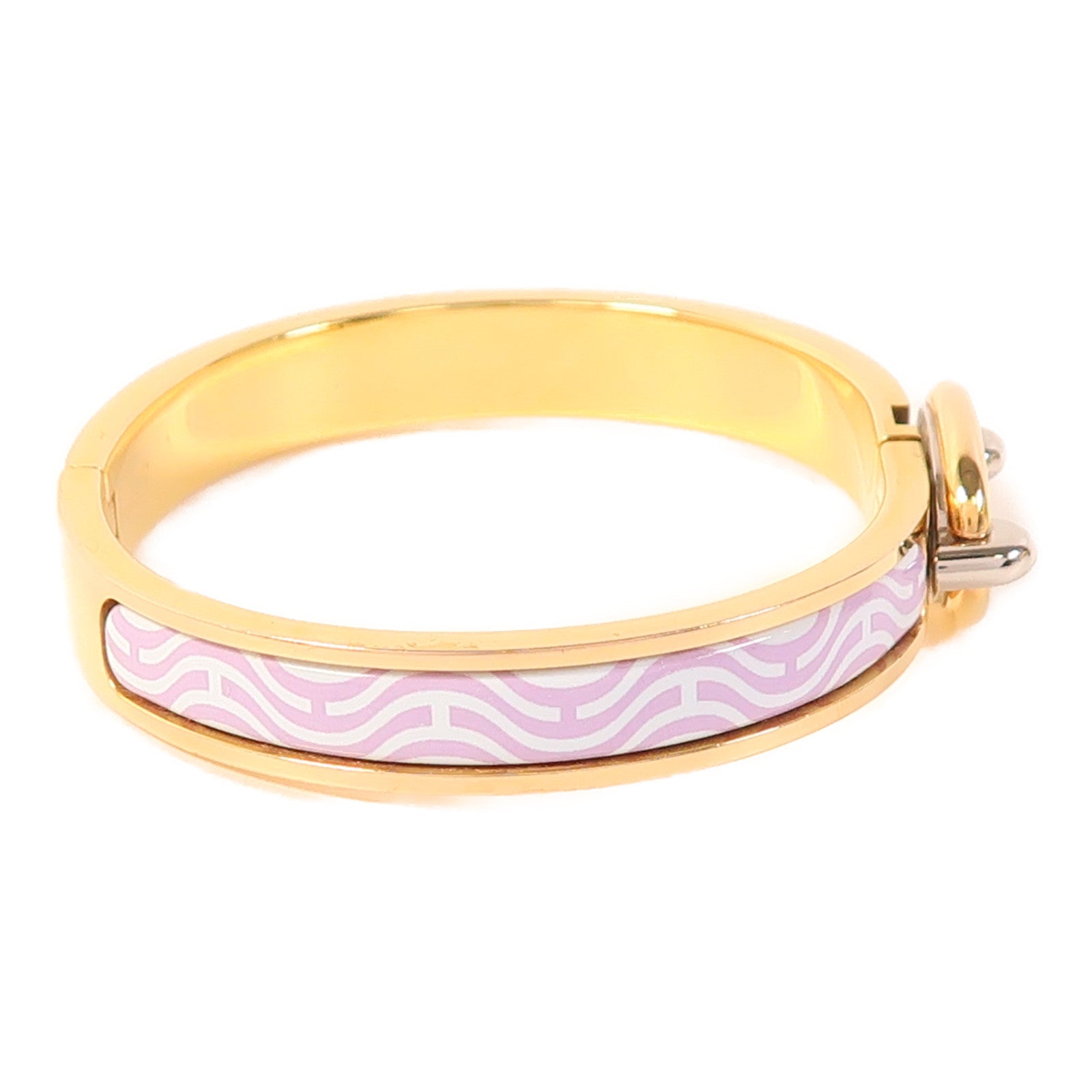 HERMES 金屬/琺瑯Mini Clic Chaine d'Ancre手鐲