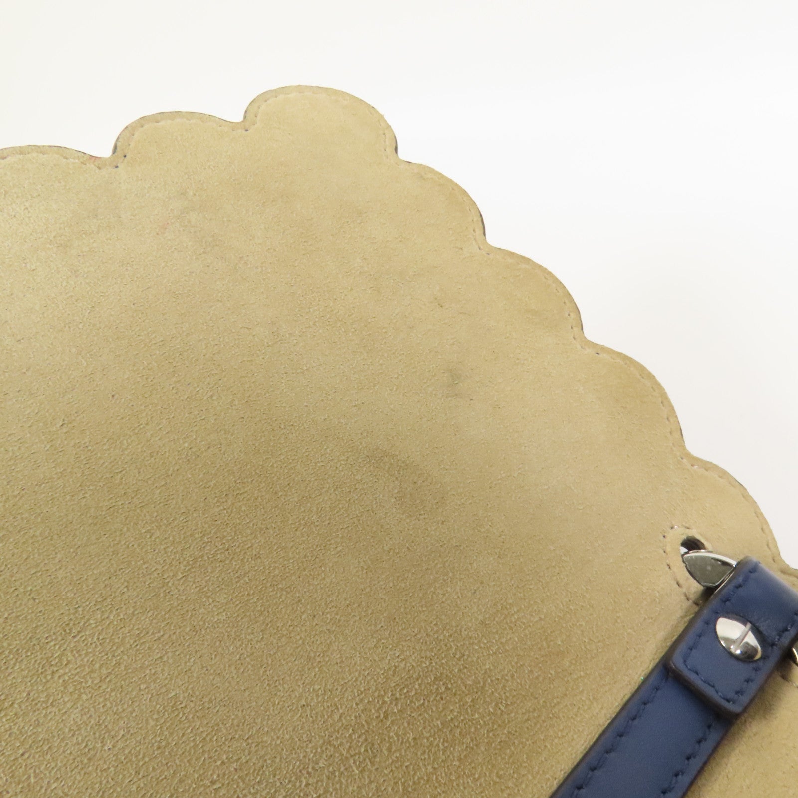 FENDI 牛皮皮革Kan I銀扣手挽肩背兩用袋