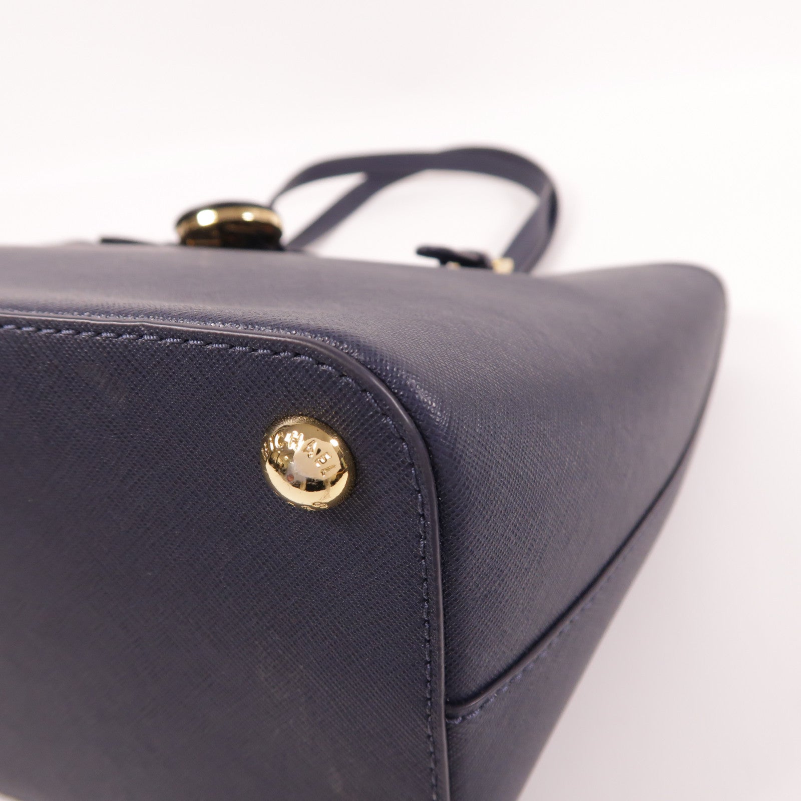 Michael Kors 皮革Tote Bag金扣肩背袋