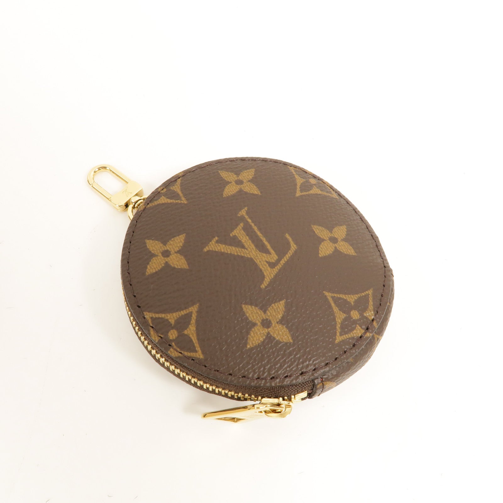 LOUIS VUITTON Monogram Giant OnTheGo PM金扣手挽肩背兩用袋棕色