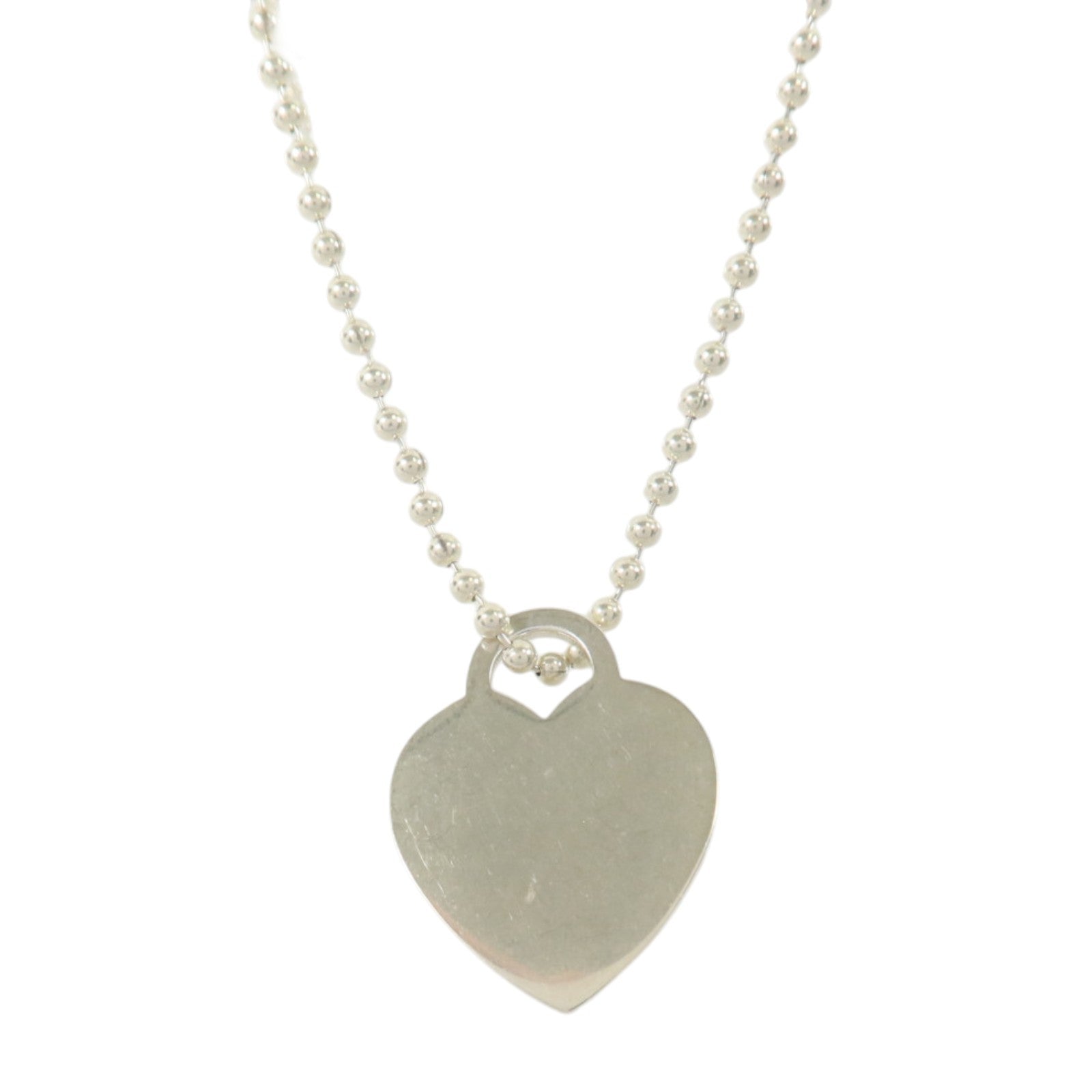 TIFFANY＆CO 925純銀Heart Long Necklace項鏈