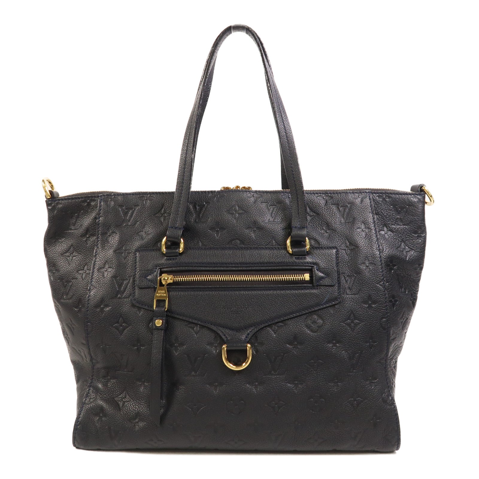 LOUIS VUITTON Monogram Empreinte Lumineuse PM金扣肩背袋