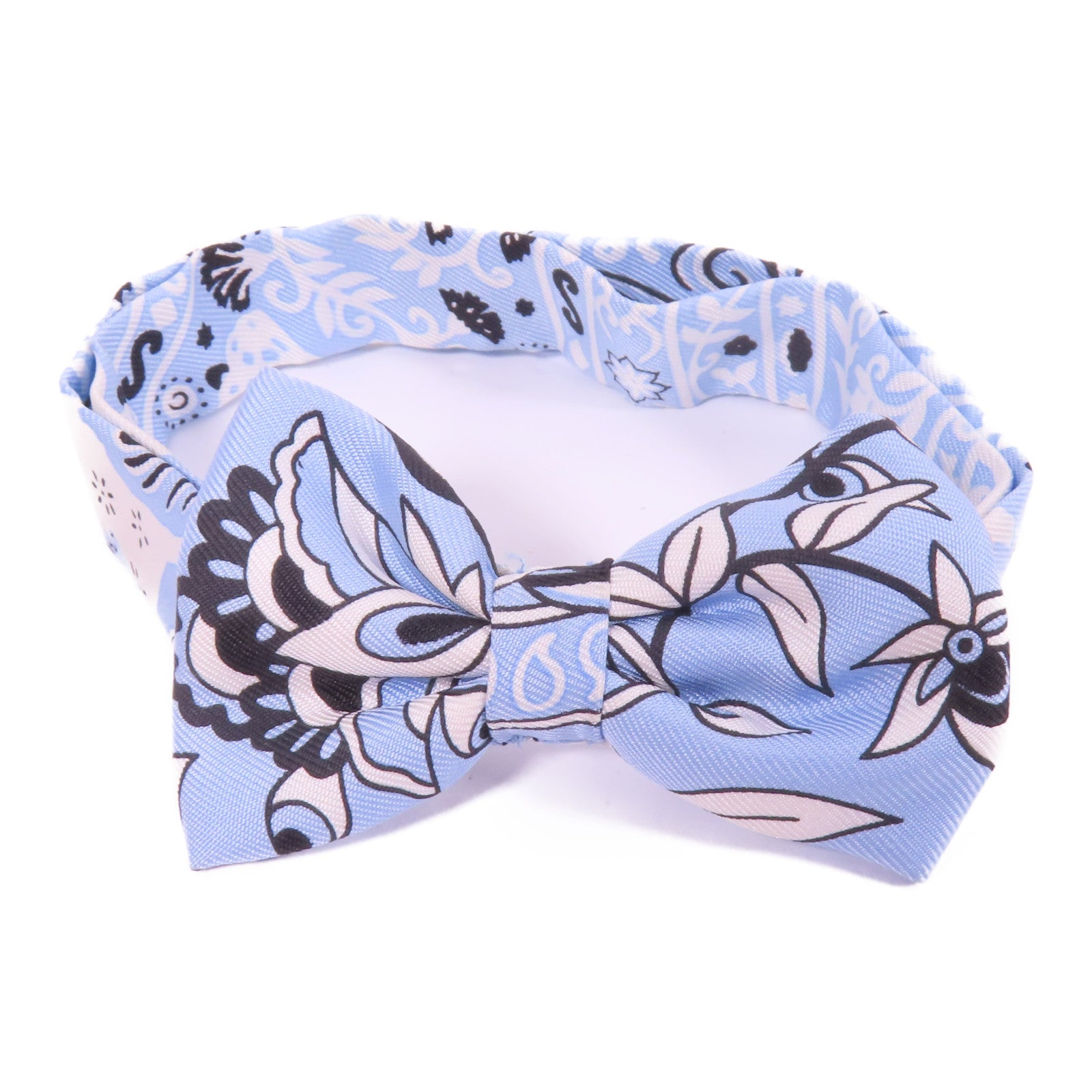 HERMES 絲質Bowtie領結