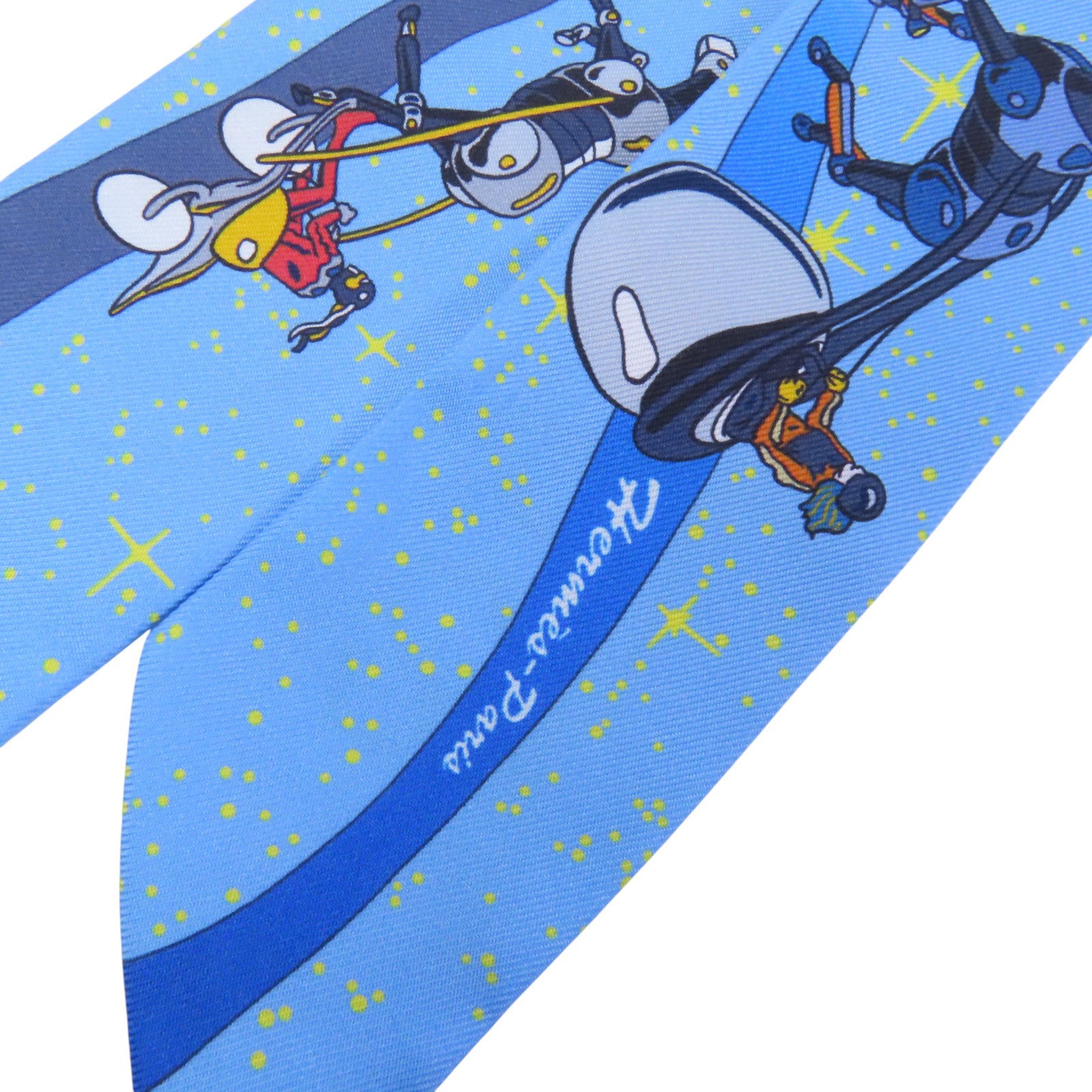 HERMES 絲質Twilly Scarf絲巾