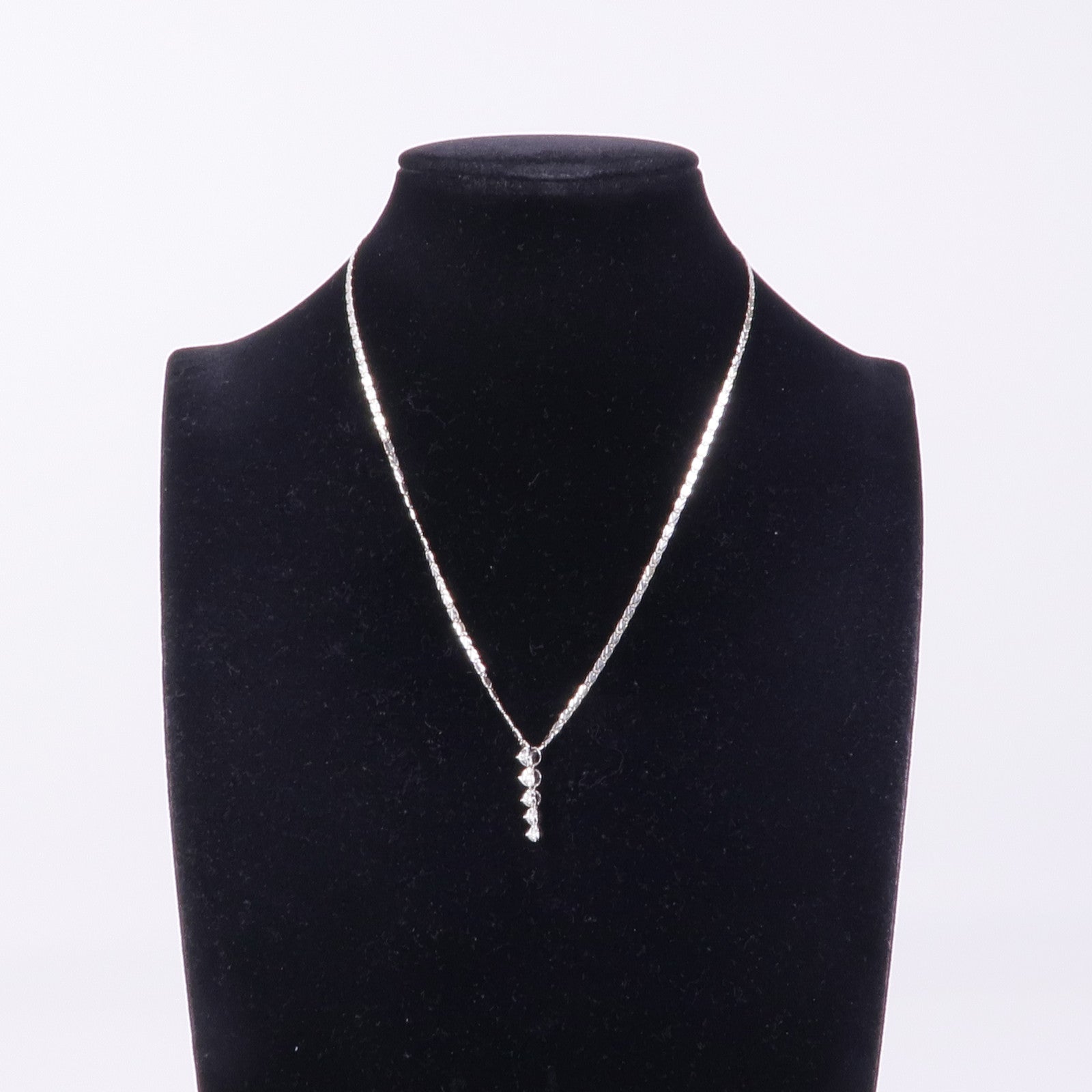 JEWELRY Diamond Necklace Accessories 18K White Gold