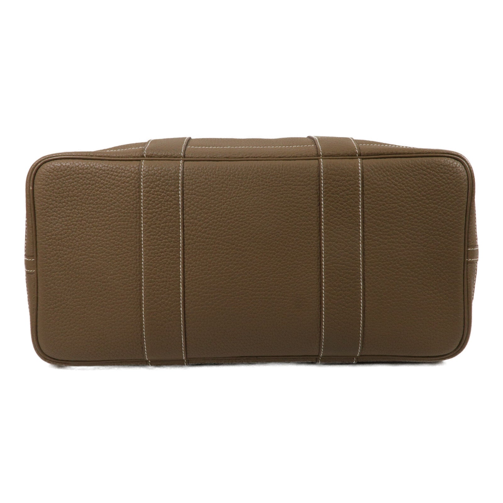 HERMES Clemence皮革GardenParty PM手挽袋