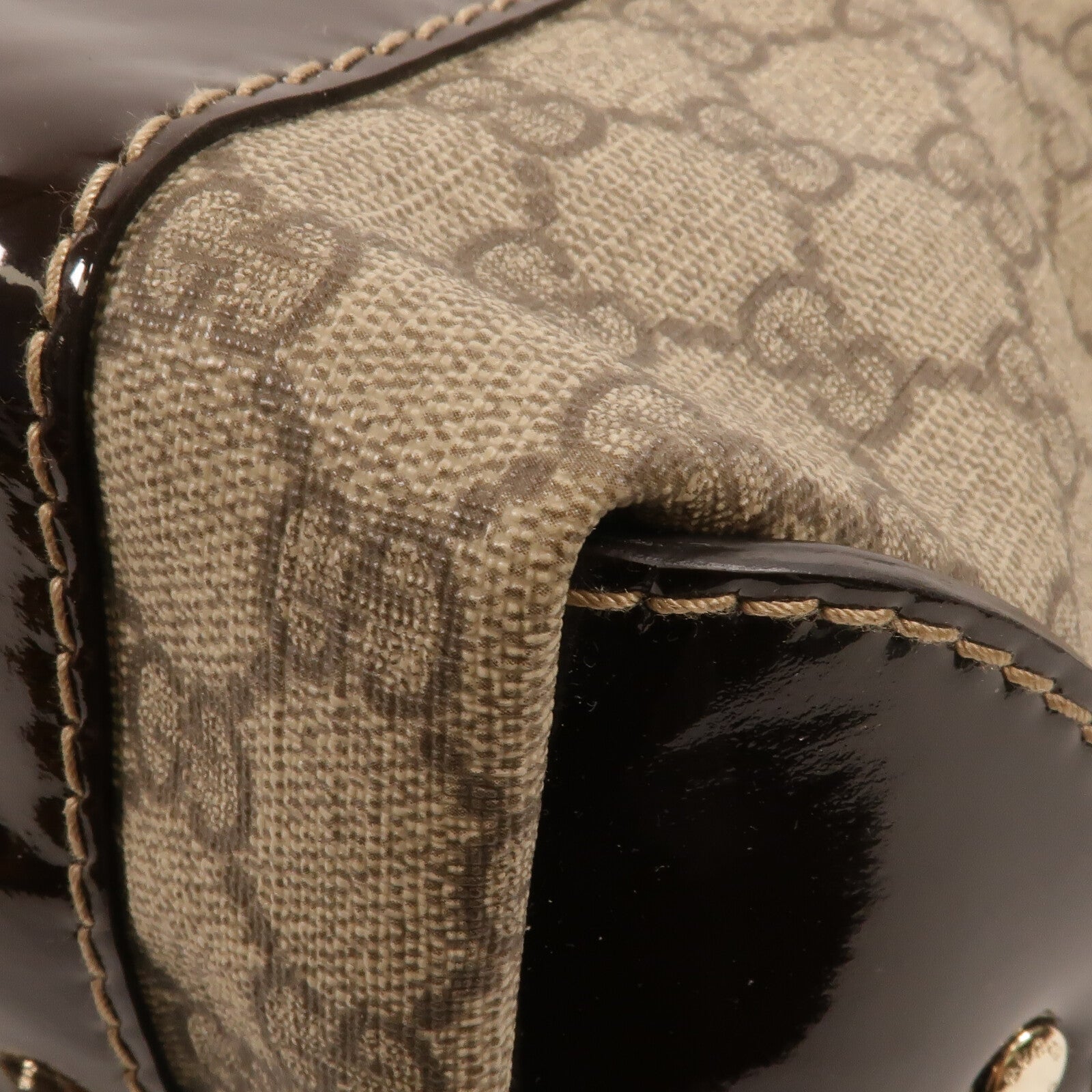 GUCCI 塗層帆布Tote Bag肩背袋
