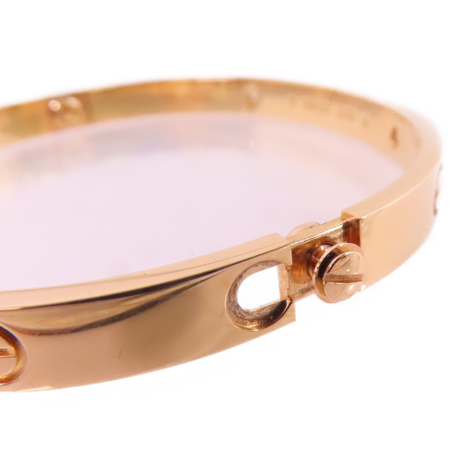 CARTIER 【激減優惠】18K玫瑰金/鑽石Love Bracelet 4 Diamond Bracelet手鐲Cartier#18