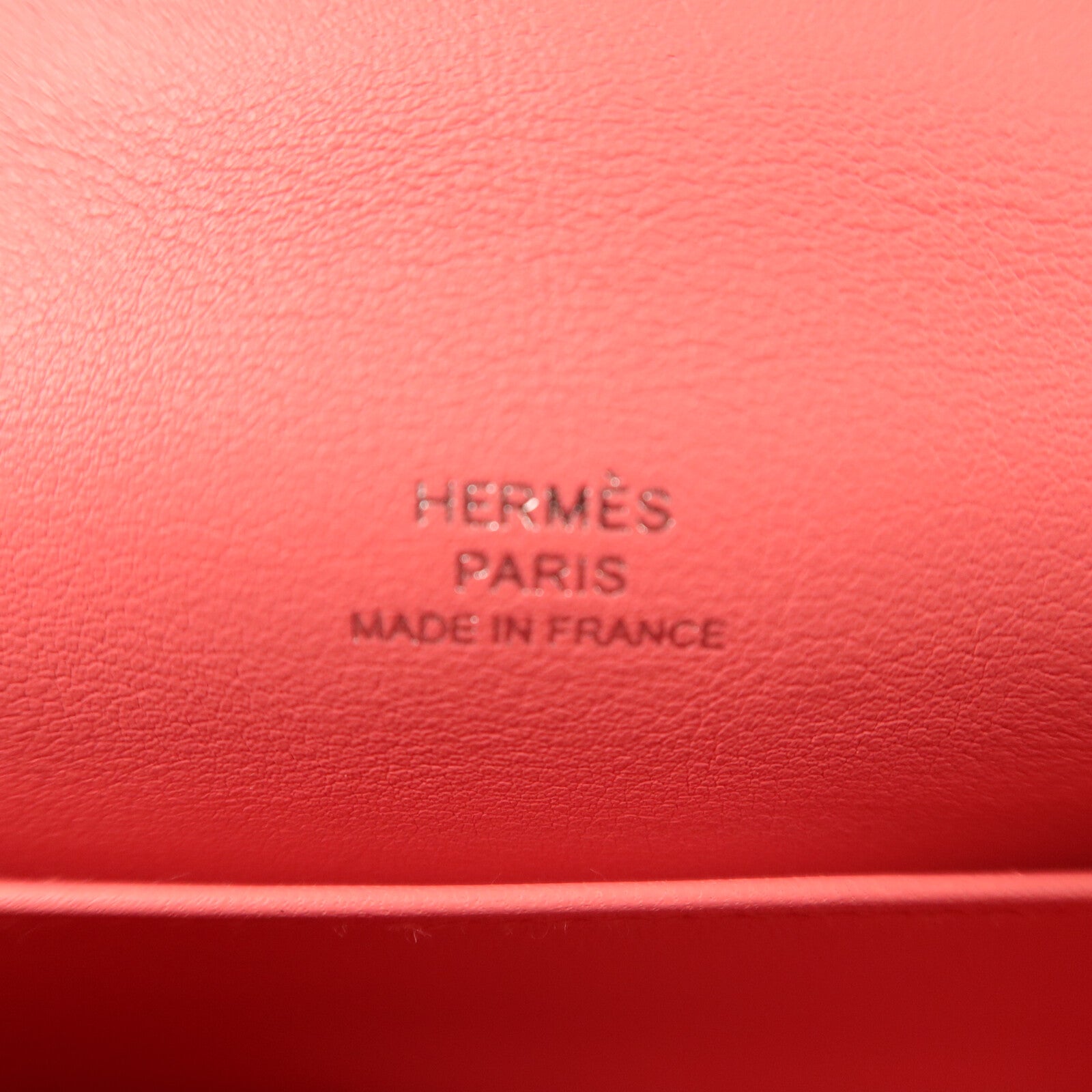 HERMES Swift皮革Kelly Pochette手挽袋Rose d'Ete
