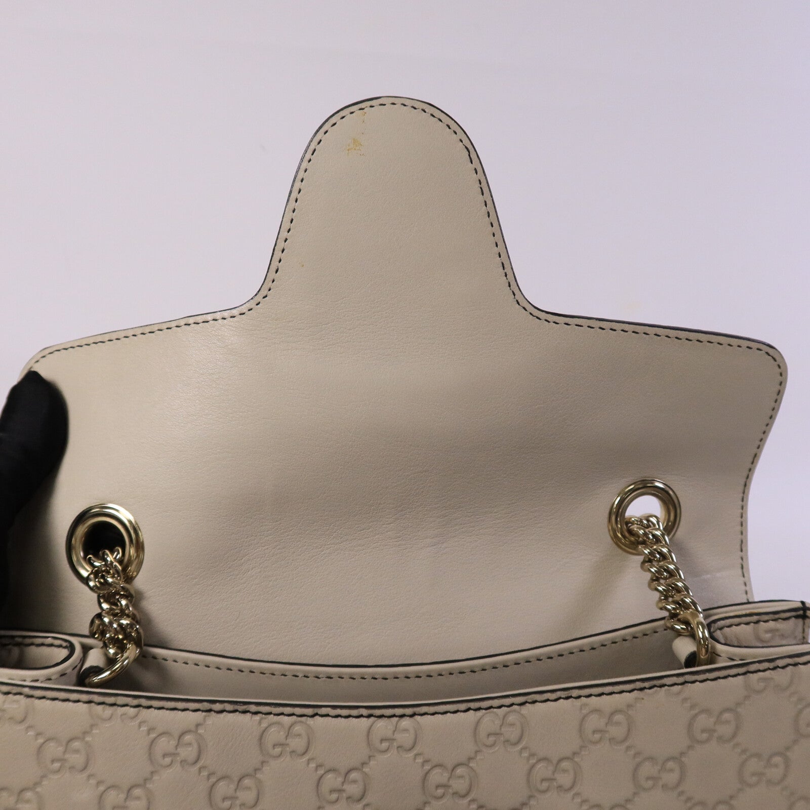 GUCCI 牛皮皮革Emily鏈帶肩背袋