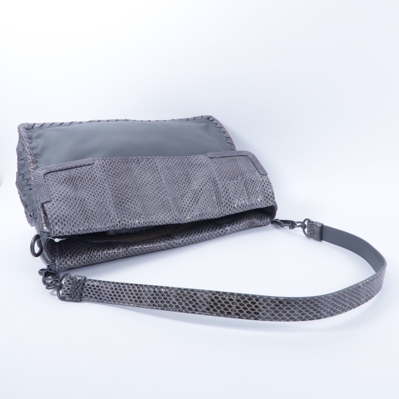 BOTTEGA VENETA 蛇皮皮革Shoulder Bag肩背袋