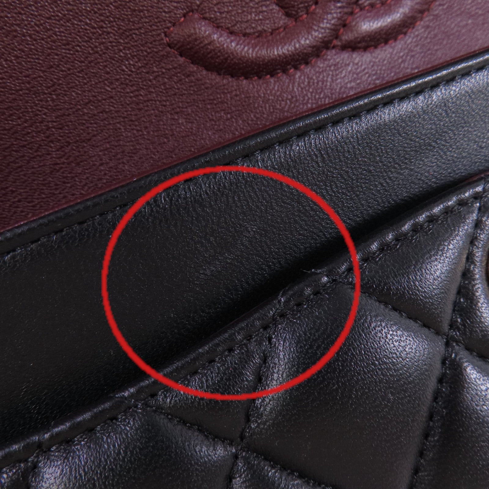 CHANEL 牛皮皮革Classic 23金扣鏈帶肩背袋