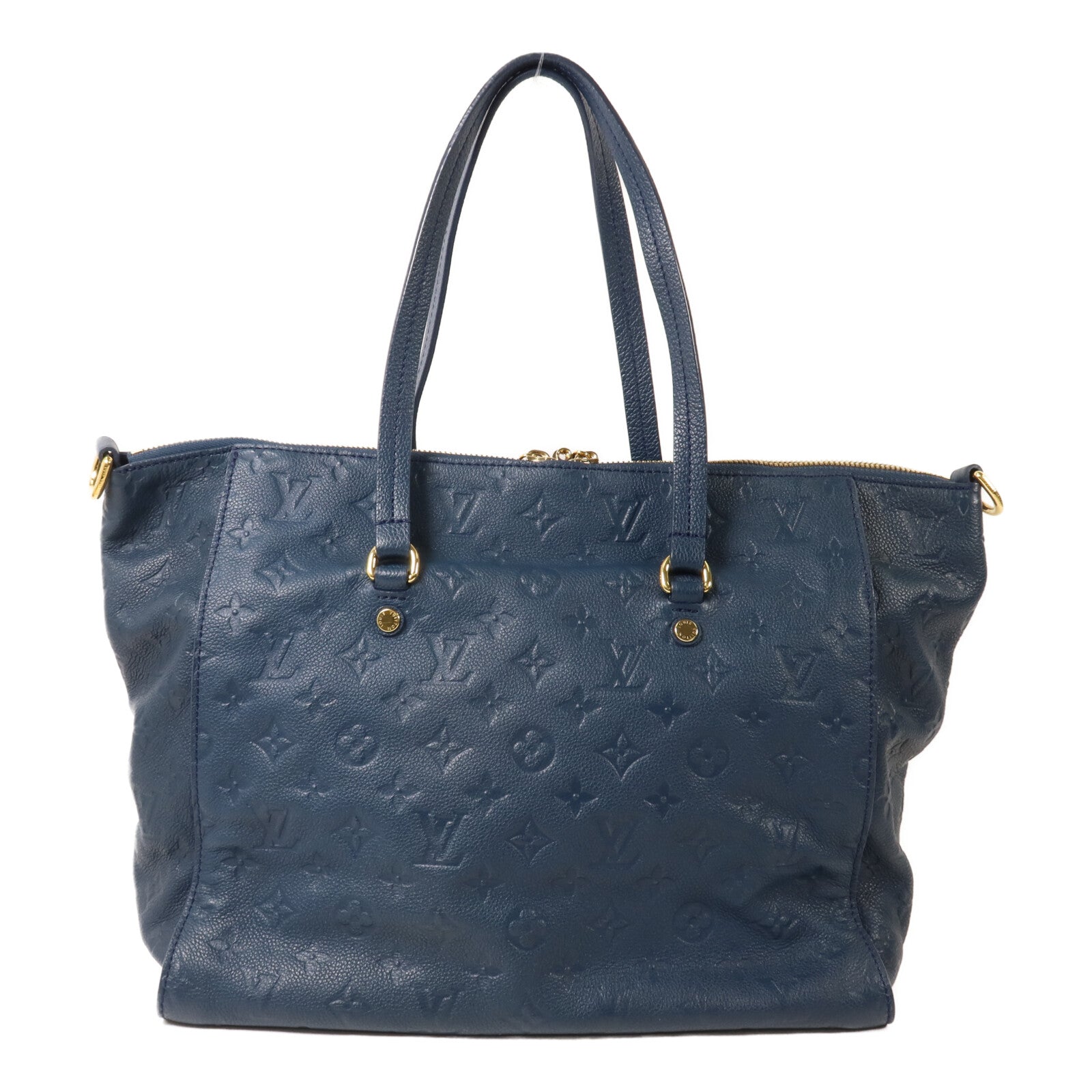 LOUIS VUITTON Monogram Empreinte Lumineuse PM手挽肩背兩用袋