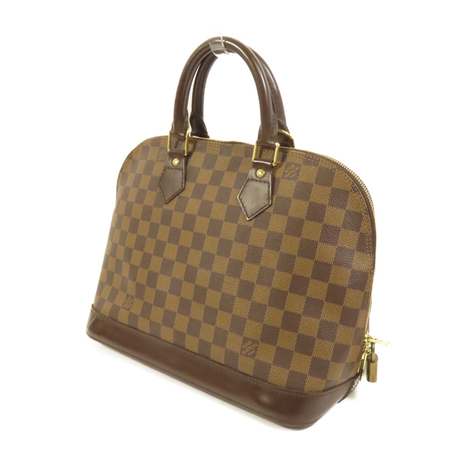 LOUIS VUITTON 【激減優惠】Damier Alma金扣手挽袋