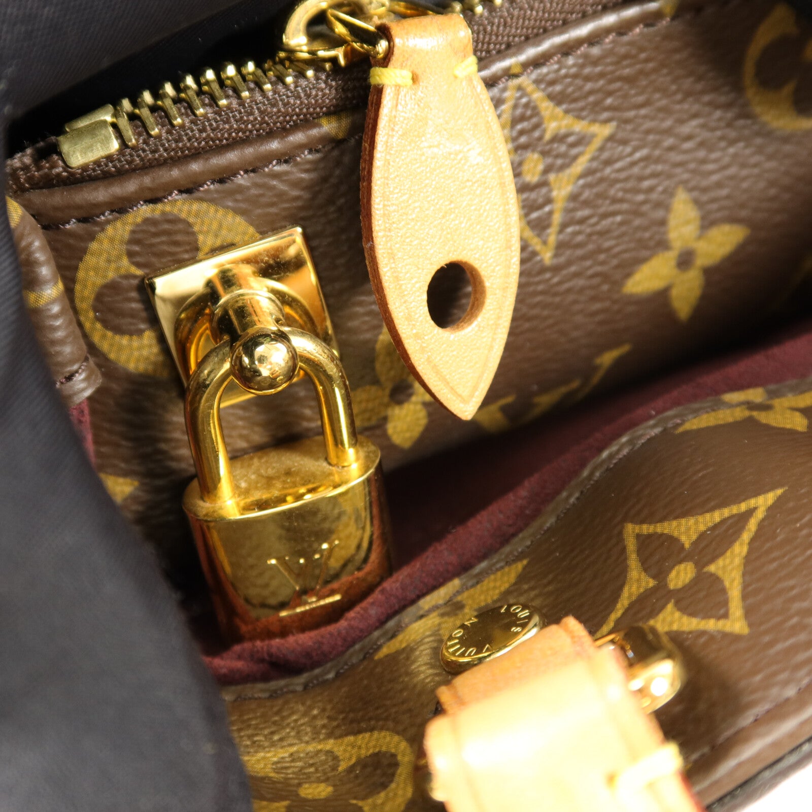 LOUIS VUITTON Monogram Montaigne BB手挽肩背兩用袋