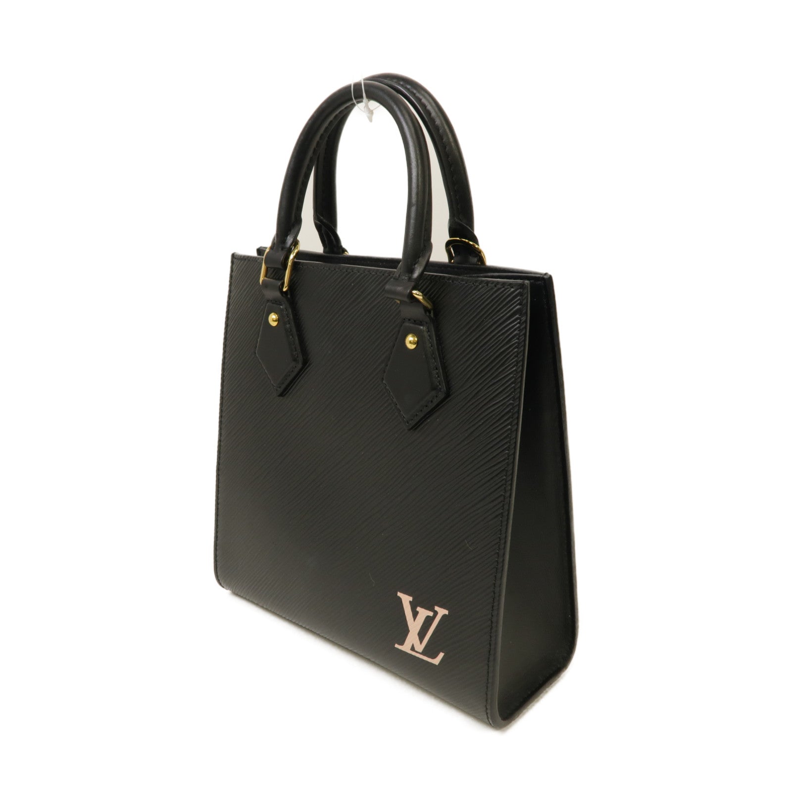 LOUIS VUITTON 【激減優惠】Epi Sac Plat BB 2 Way Shoulder Bag金扣手挽肩背兩用袋黑色