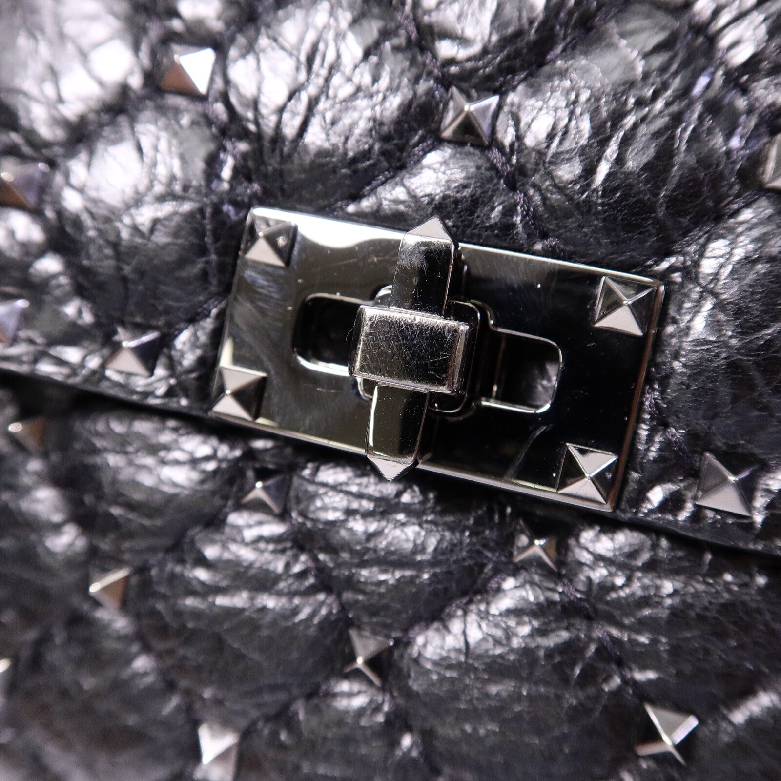 Valentino 牛皮皮革2 Way Shoulder Bag手挽肩背兩用袋