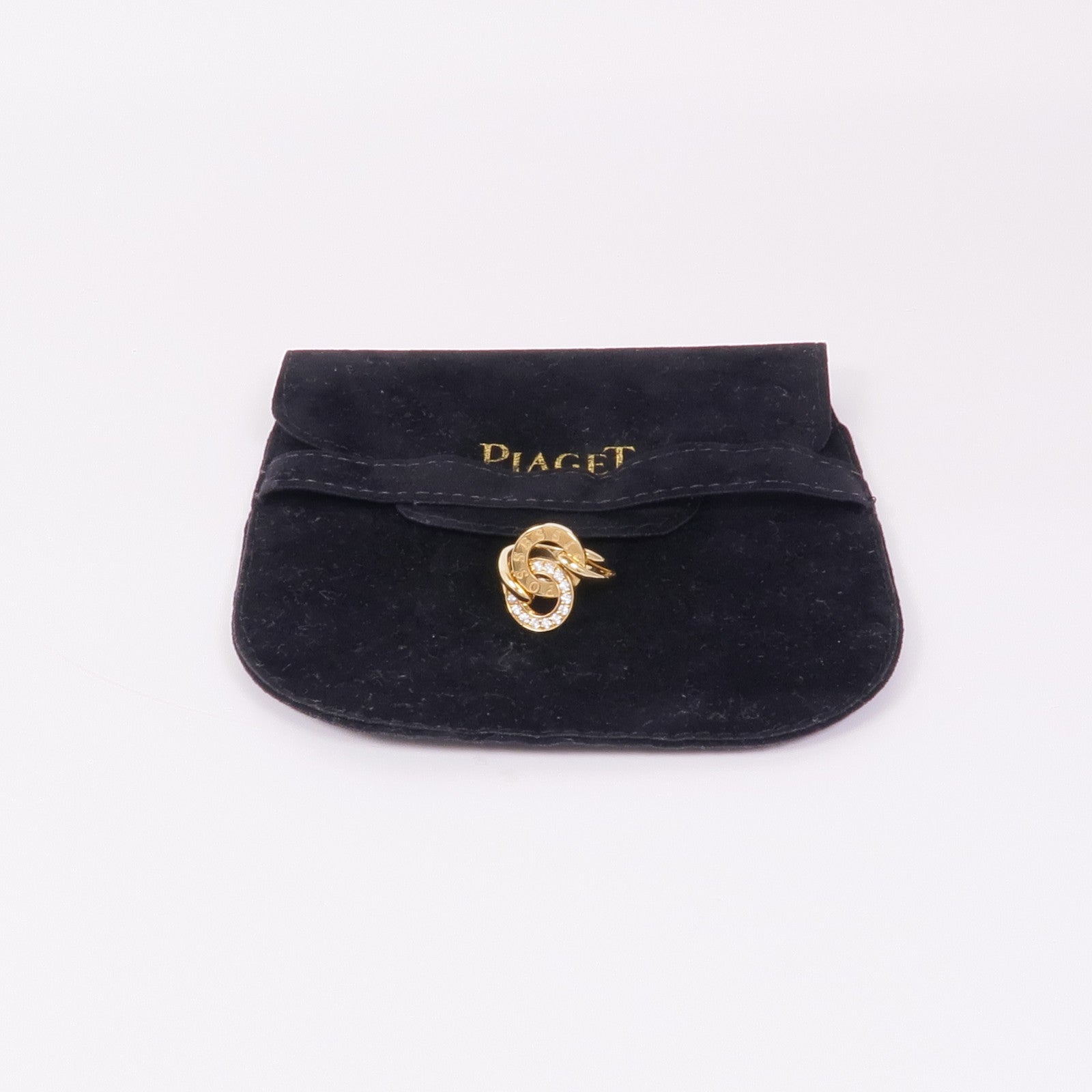 PIAGET 18K黃金Possession鑽石戒指Piaget#51/US#5.5