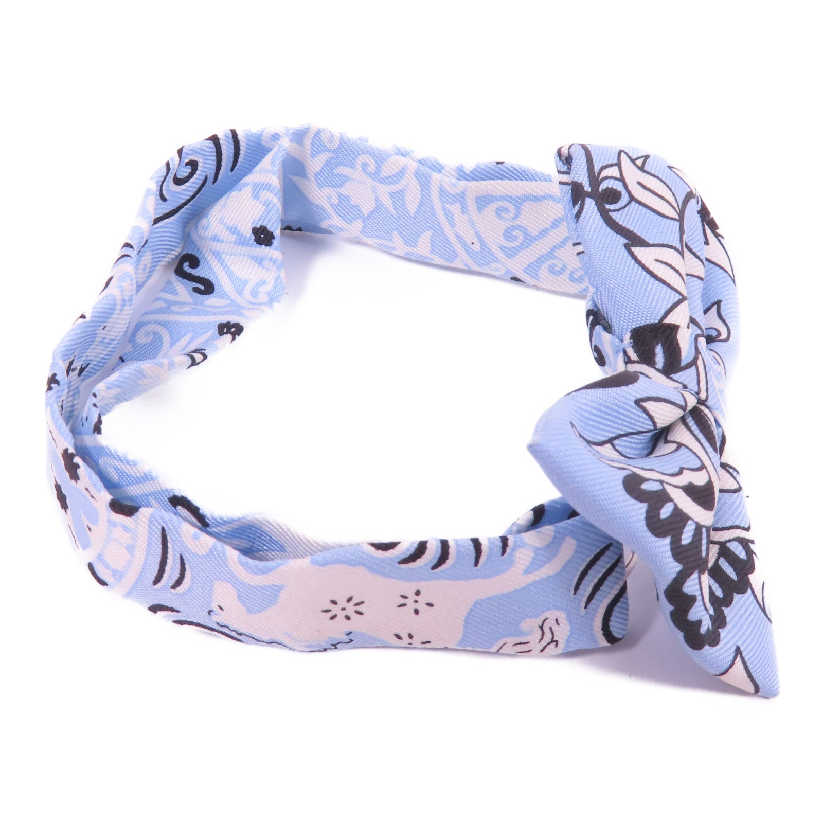 HERMES 絲質Bowtie領結