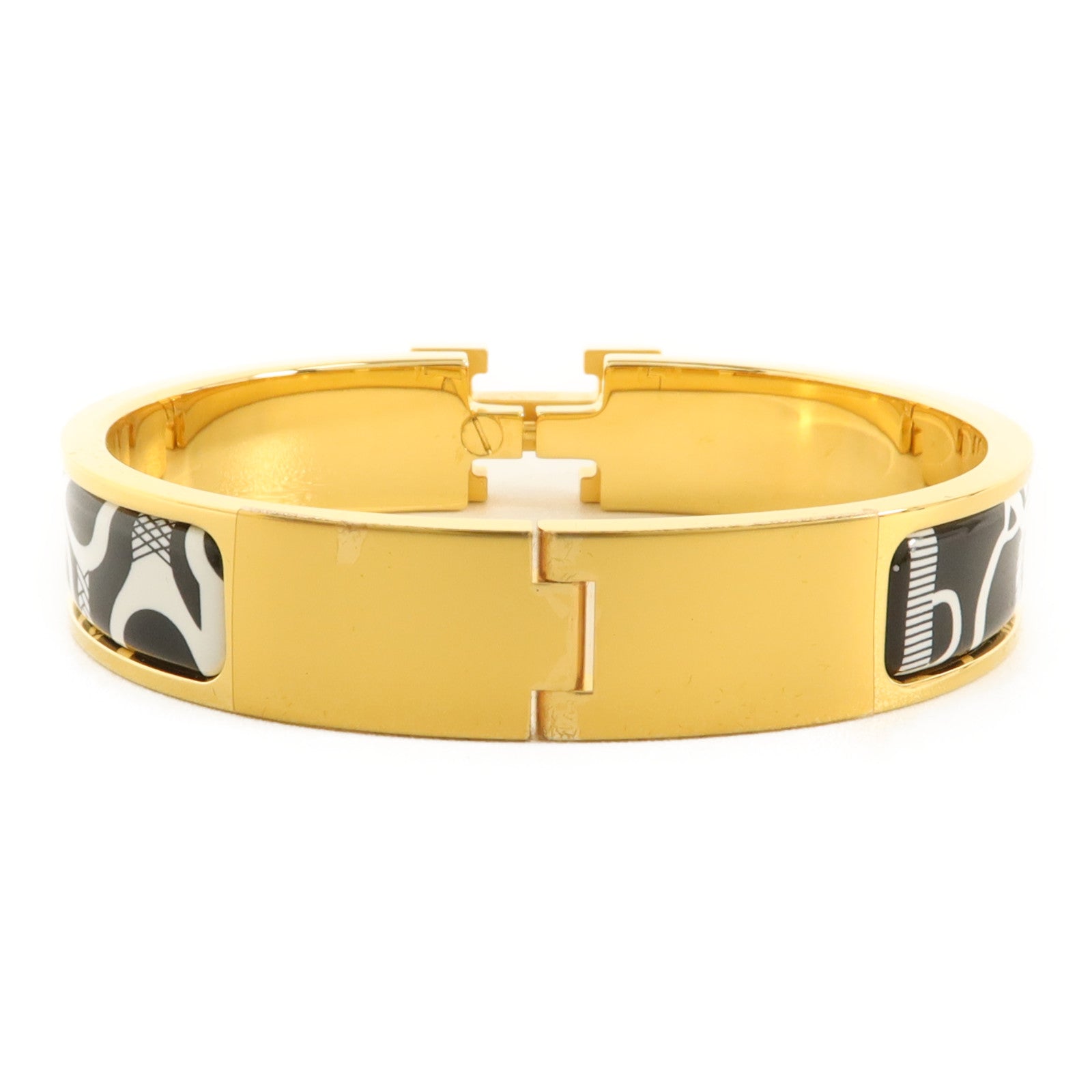 HERMES 金屬Clic H Bride De Cour Bracelet手鐲