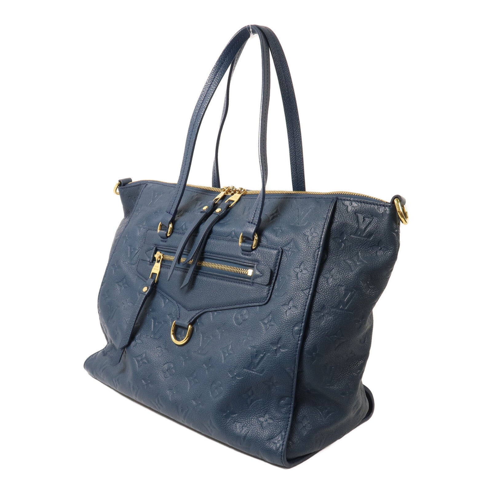 LOUIS VUITTON Monogram Empreinte Lumineuse PM手挽肩背兩用袋