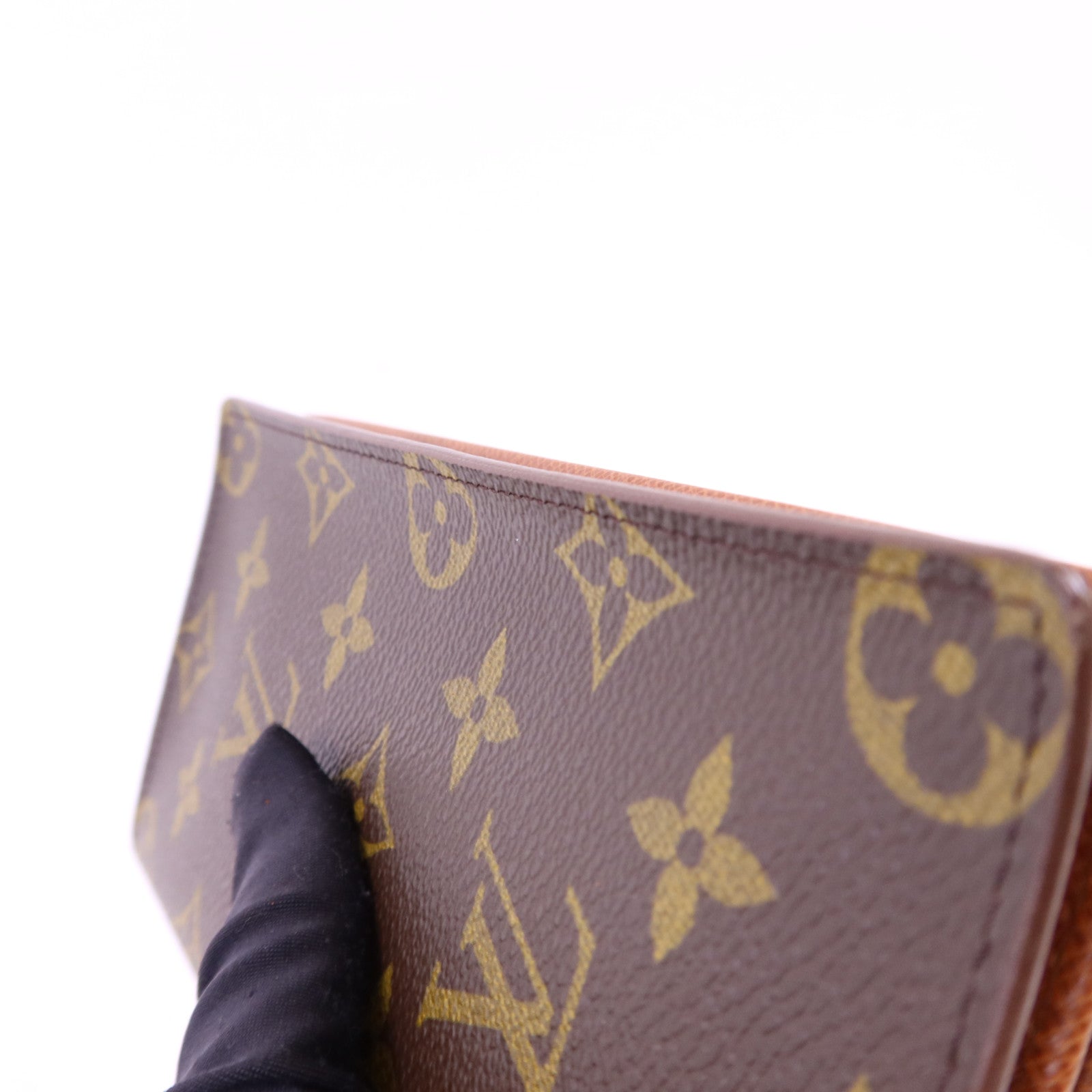 LOUIS VUITTON Monogram Porte Valeurs Cartes長錢包