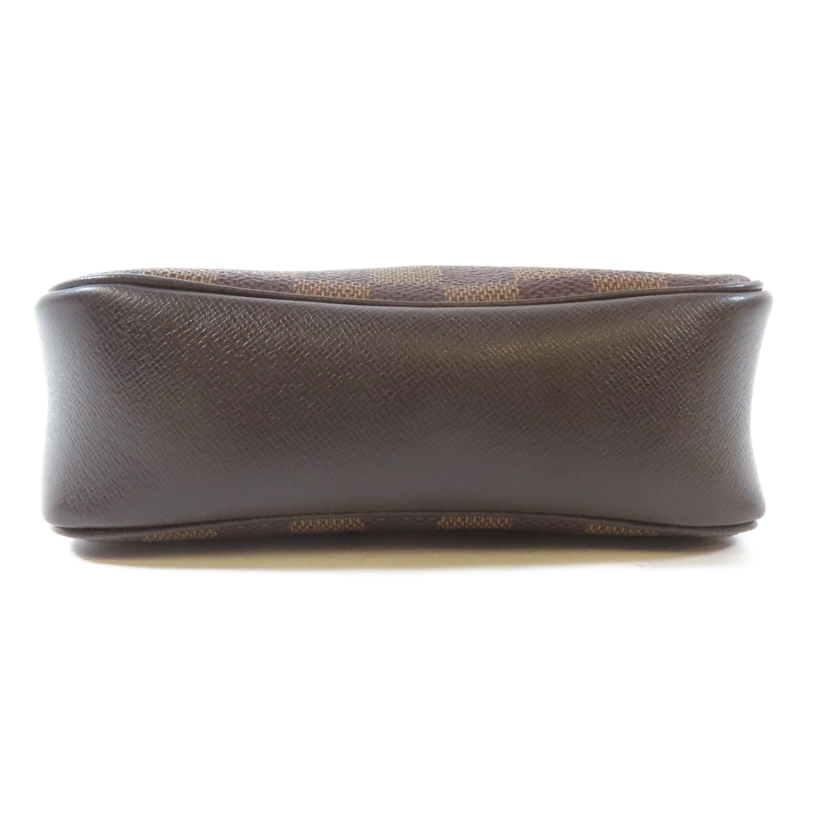 LOUIS VUITTON Damier Truth Makeup Bag金扣手挽袋啡色