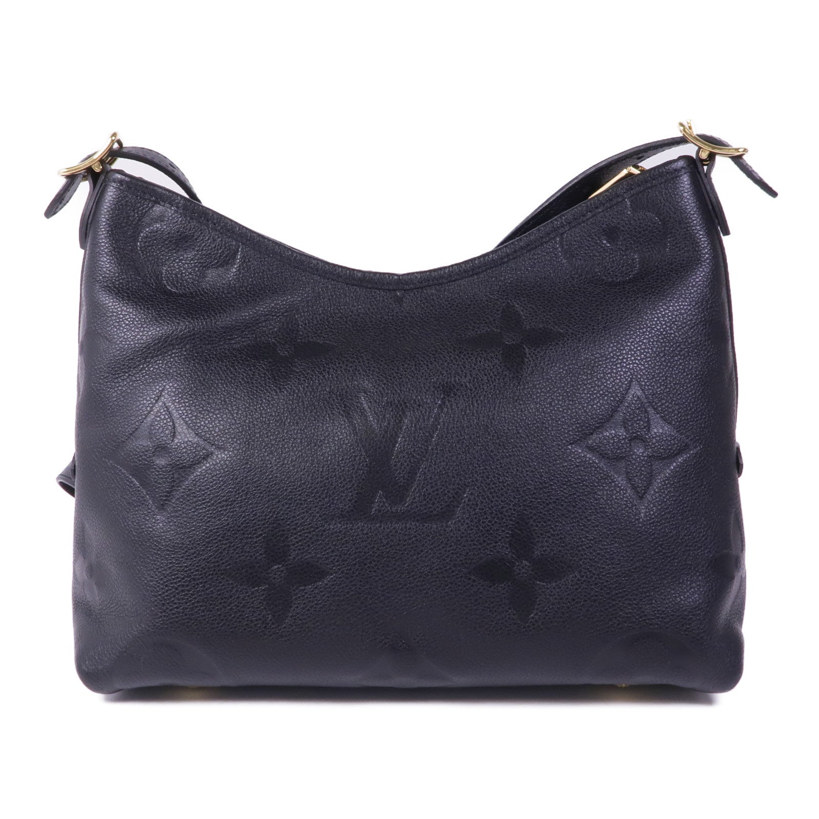 LOUIS VUITTON Monogram Empreinte Carryall PM金扣肩背袋