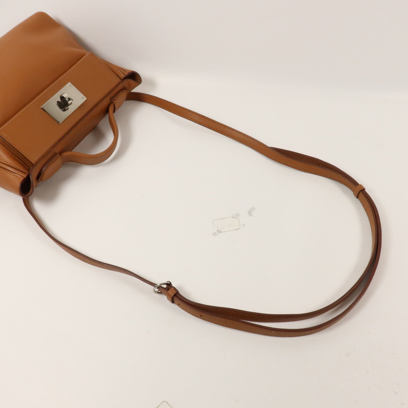 HERMES Evercolor皮革24/24 Mini手挽肩背兩用袋
