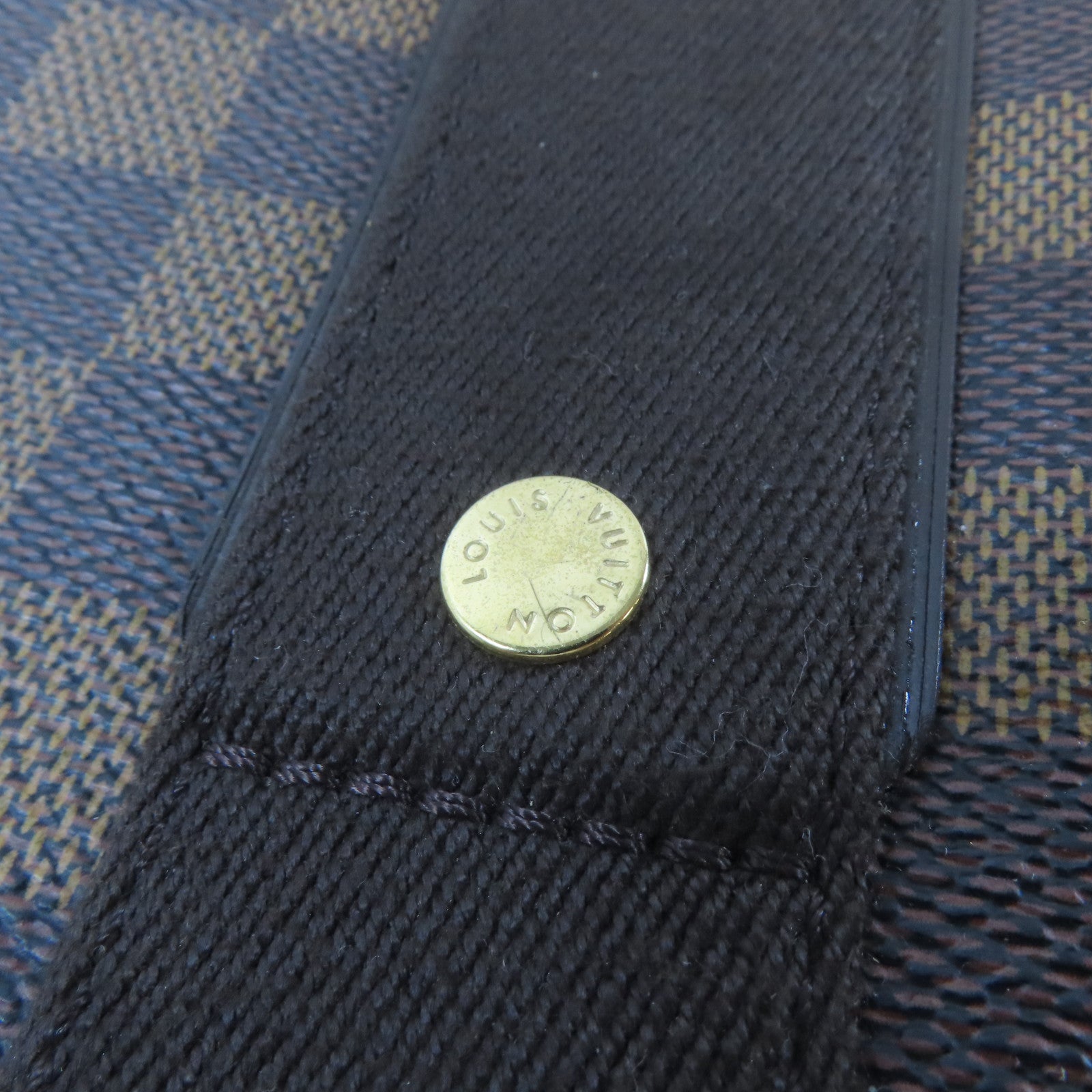 LOUIS VUITTON Damier Ebene Beaubourg金扣手挽袋/肩背袋啡色