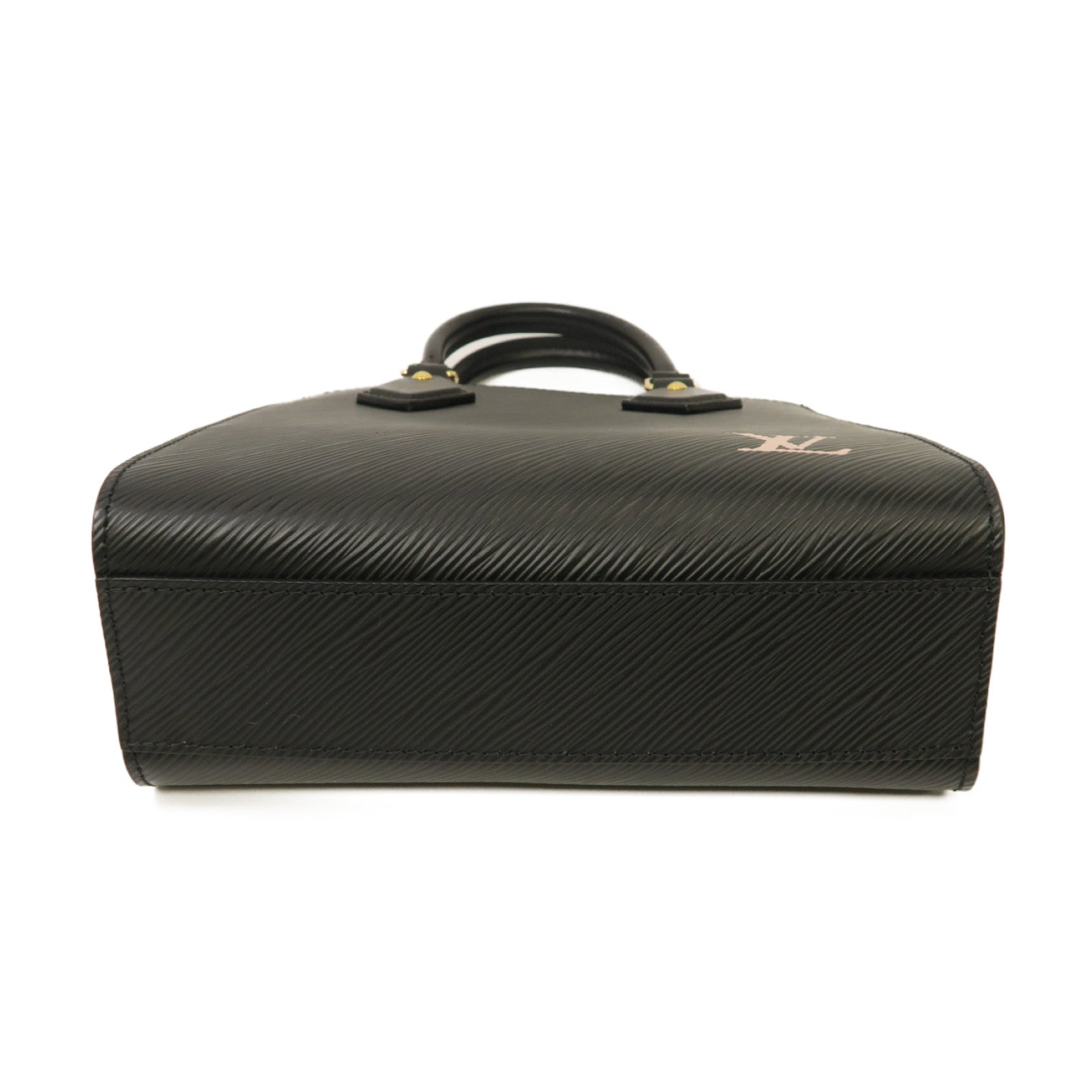 LOUIS VUITTON 【激減優惠】Epi Sac Plat BB 2 Way Shoulder Bag金扣手挽肩背兩用袋黑色