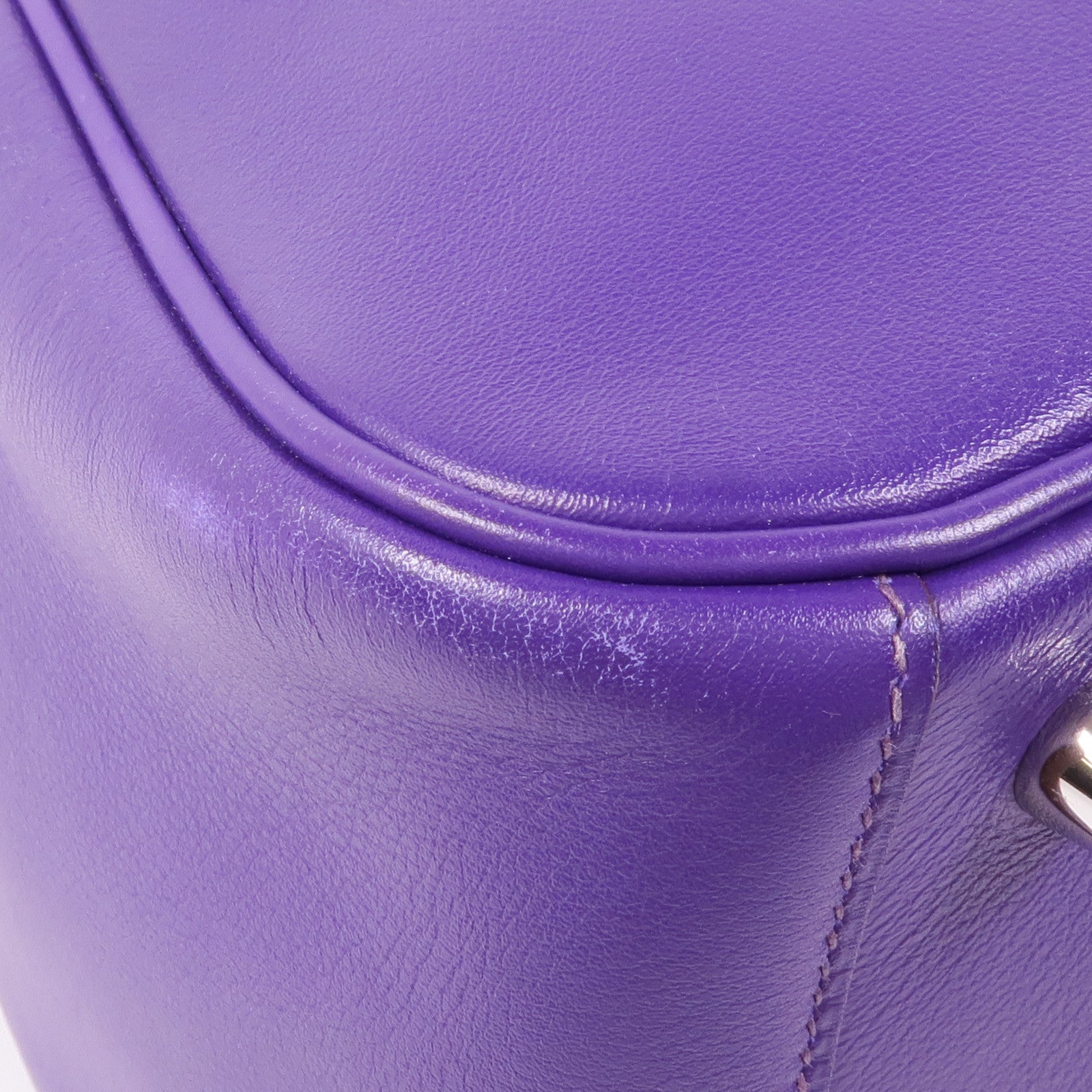 HERMES Swift皮革Lindy 26銀扣手挽肩背兩用袋Cassis