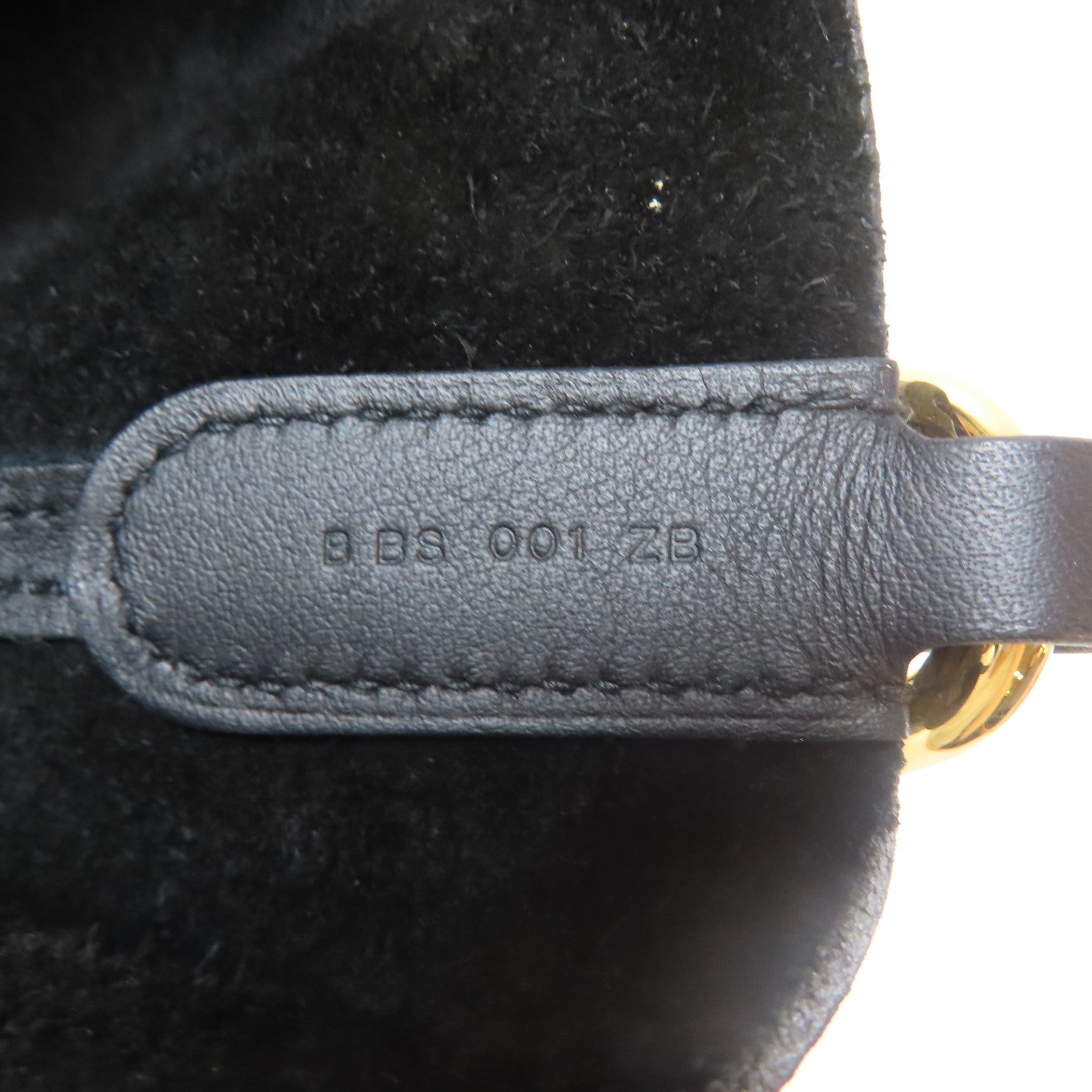 HERMES Clemence皮革In The Loop金扣手挽袋經典黑色