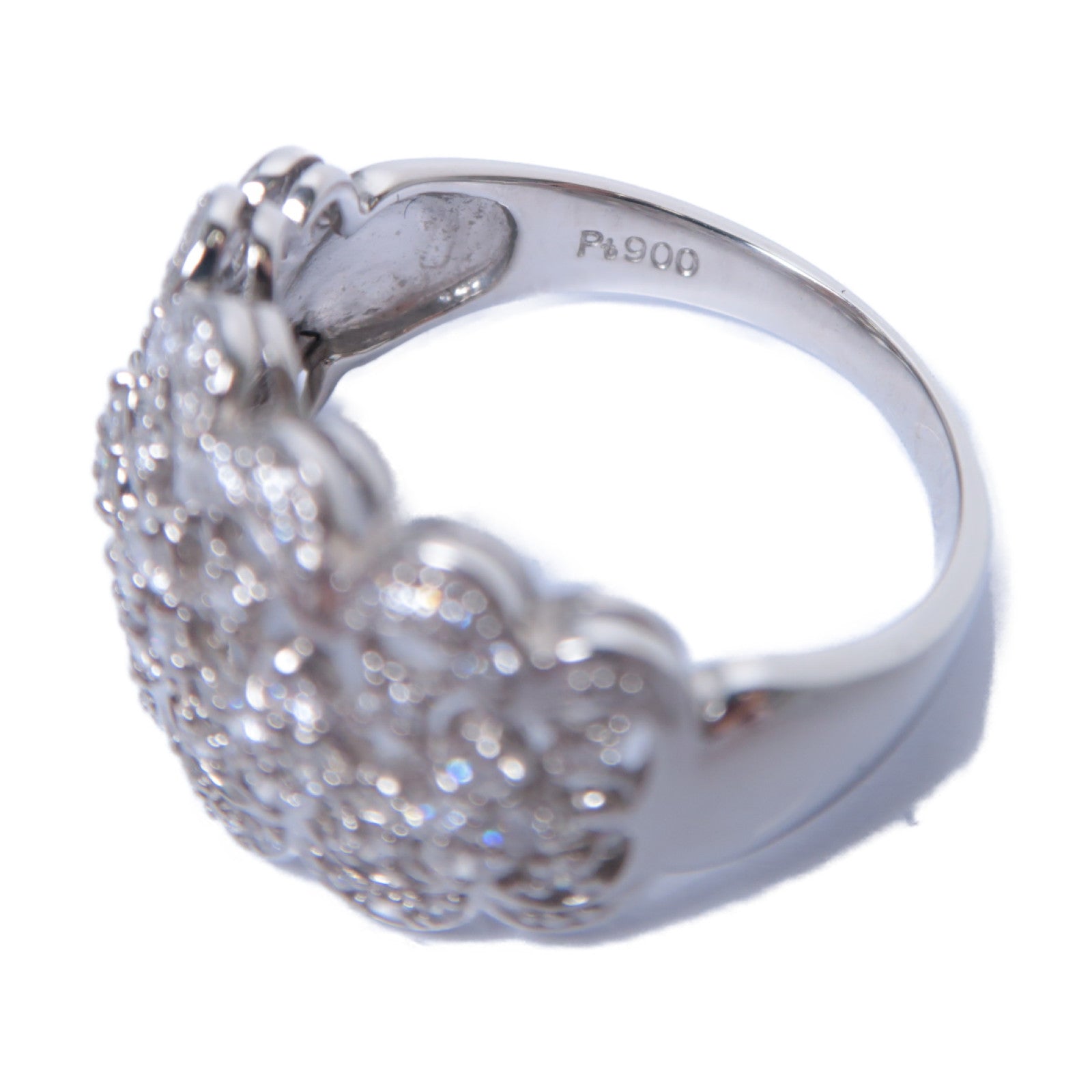 JEWELRY **【激減優惠】PT900鉑金Diamond Ring 0.50ct鑽石戒指US#6.75